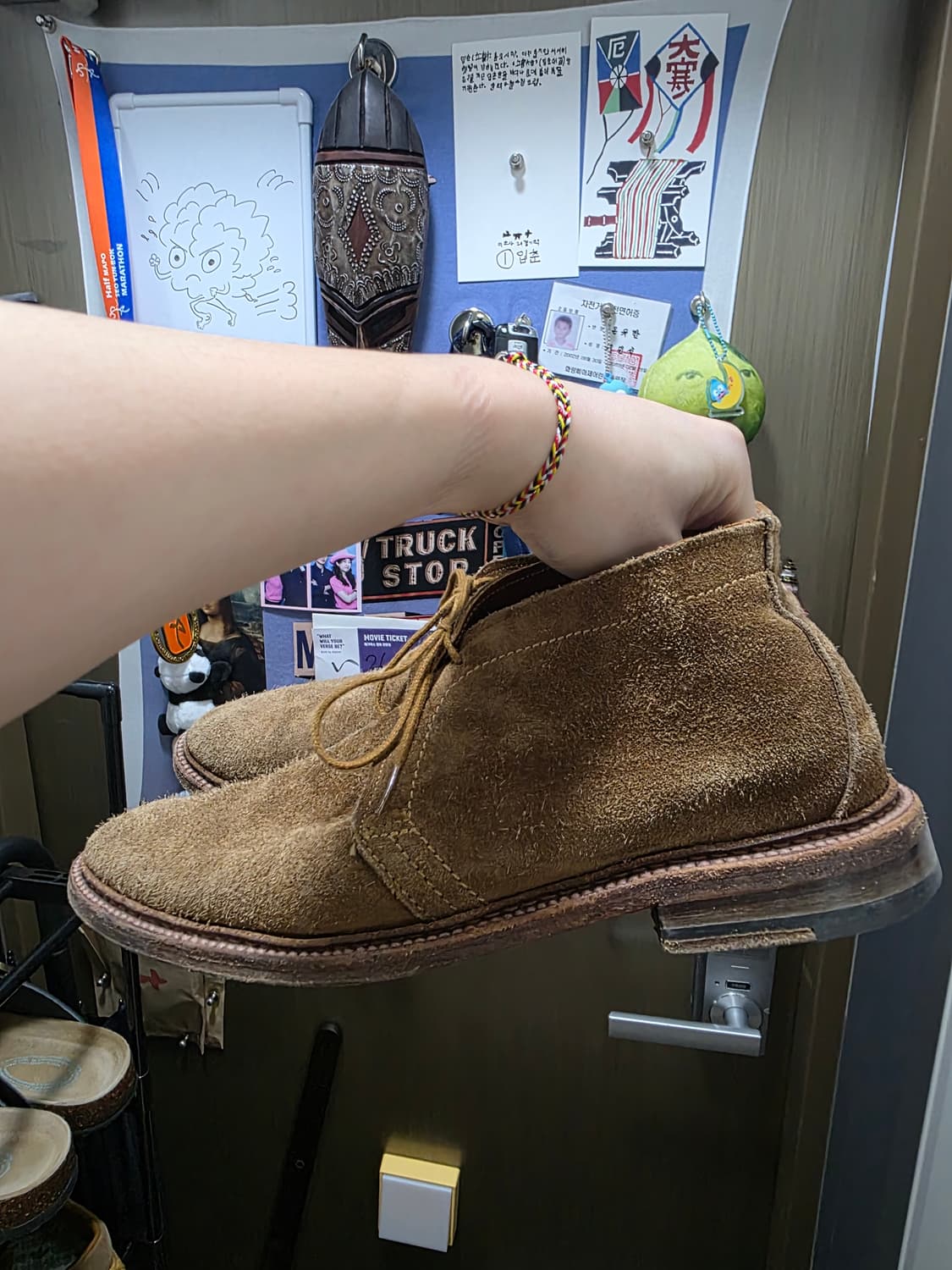 알든 Alden 처카 Chukka 1493 스너프 Snuff US8.5D 상품이미지4