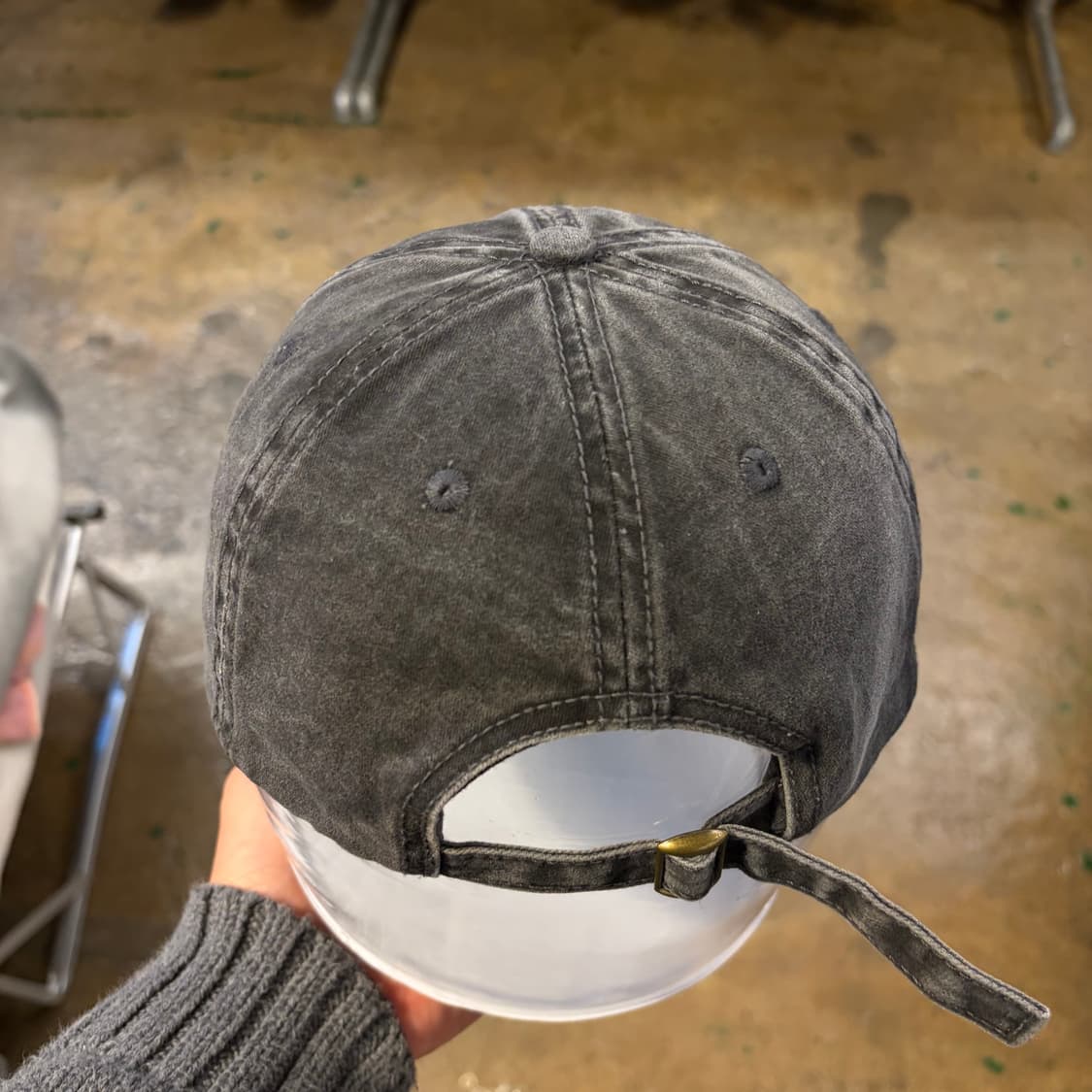 90s USA 빈티지 ACDC 볼캡 야구모자 모자 상품이미지7