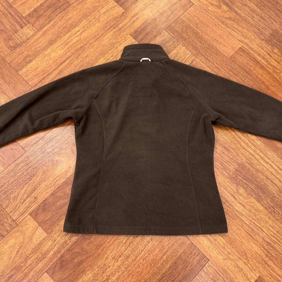 여성용 L(110) 해외판 노스페이스 브라운 플리스 집업  상품이미지2