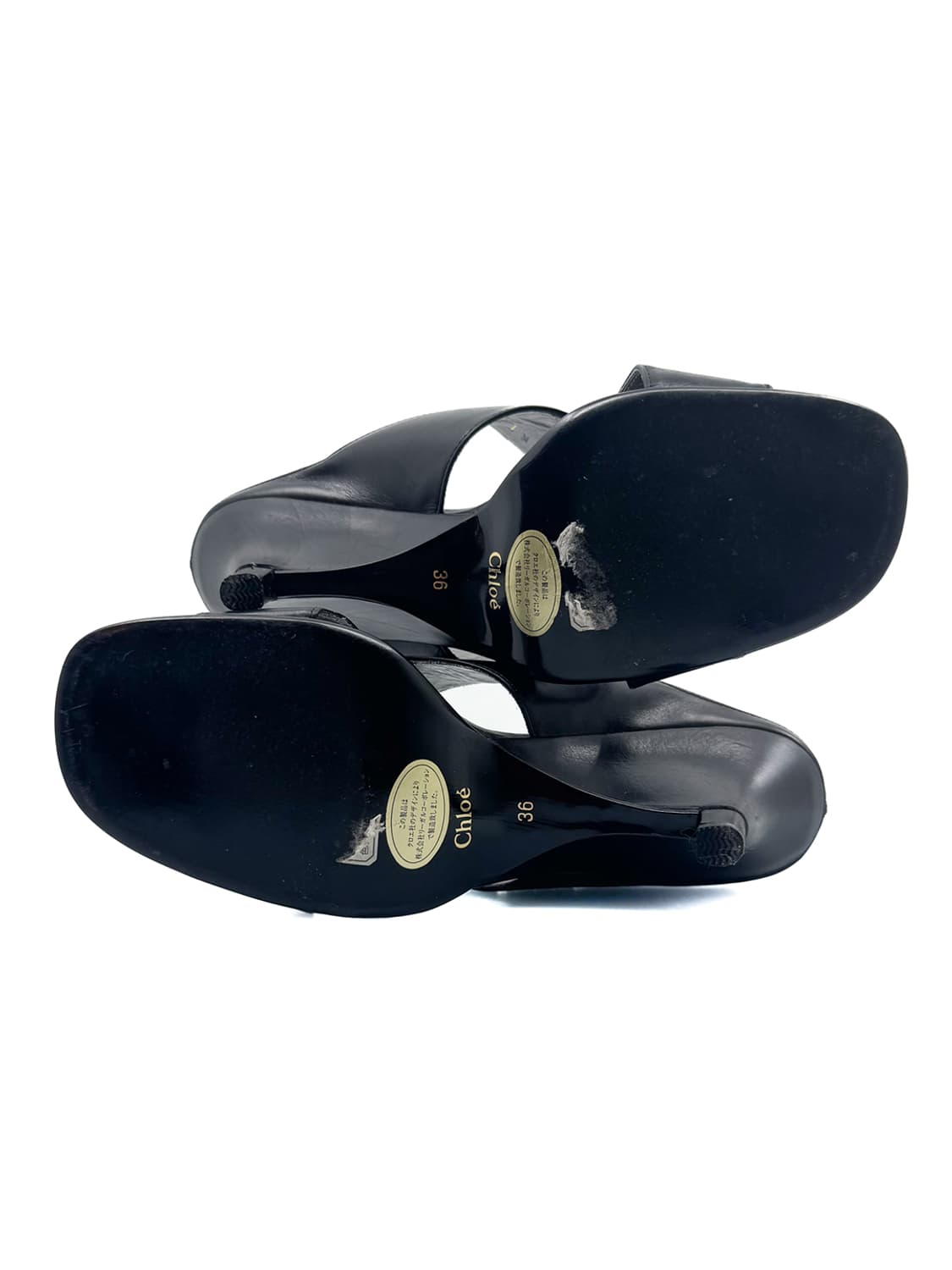 Chloe Beaded Leather Mule Heels /36 상품이미지8