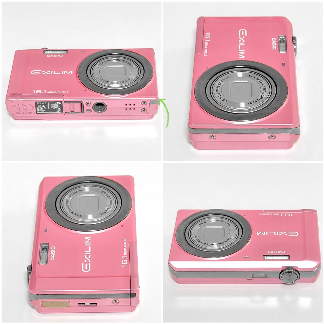 카시오 엑슬림 ZS6 / Z28 베이비핑크 빈티지디카 상품이미지4