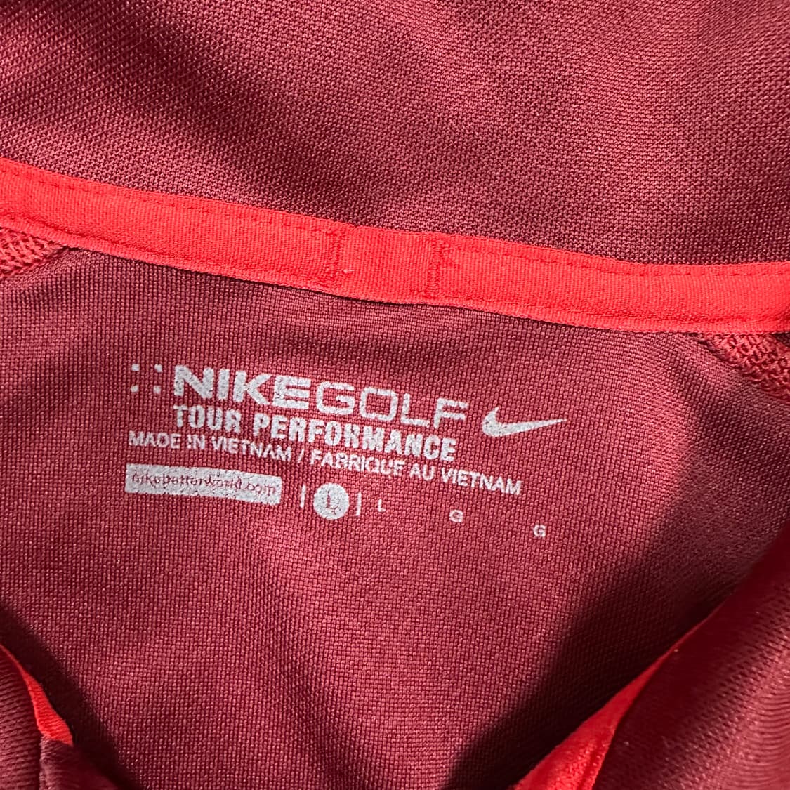 ✨ (바배) 나이키 골프 투어 퍼포먼스 카라 반팔티  상품이미지3