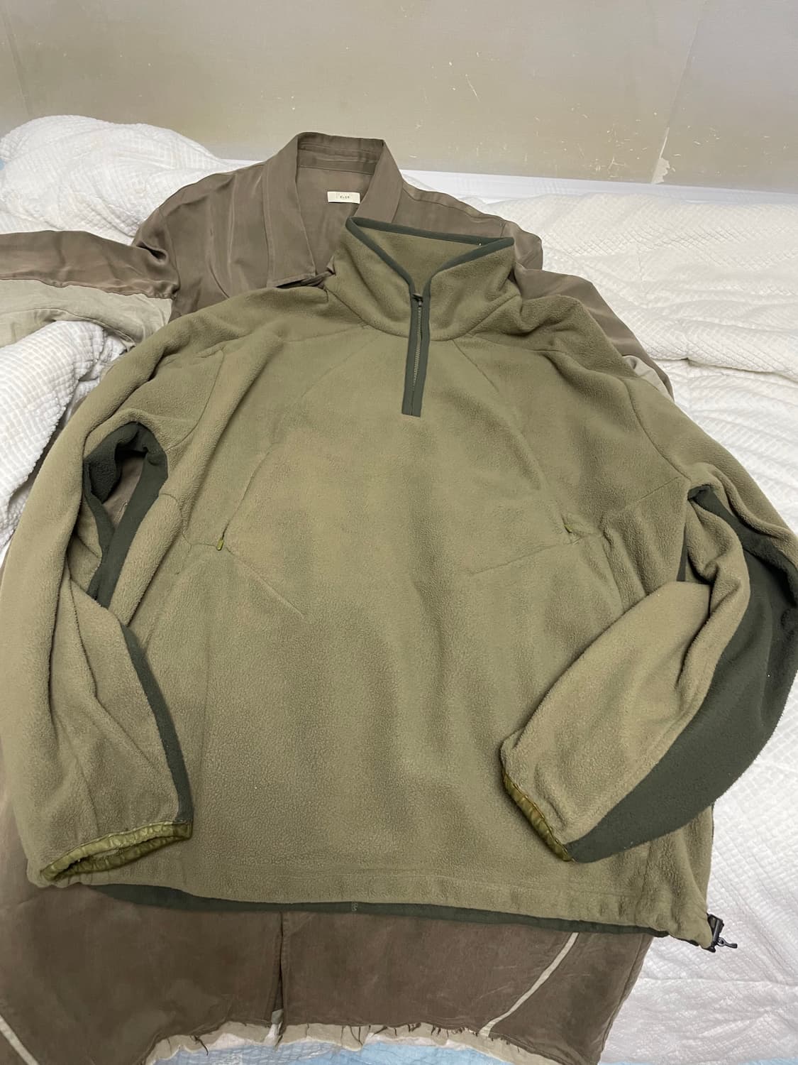 엑슬림 하프집업 후리스 상품이미지3