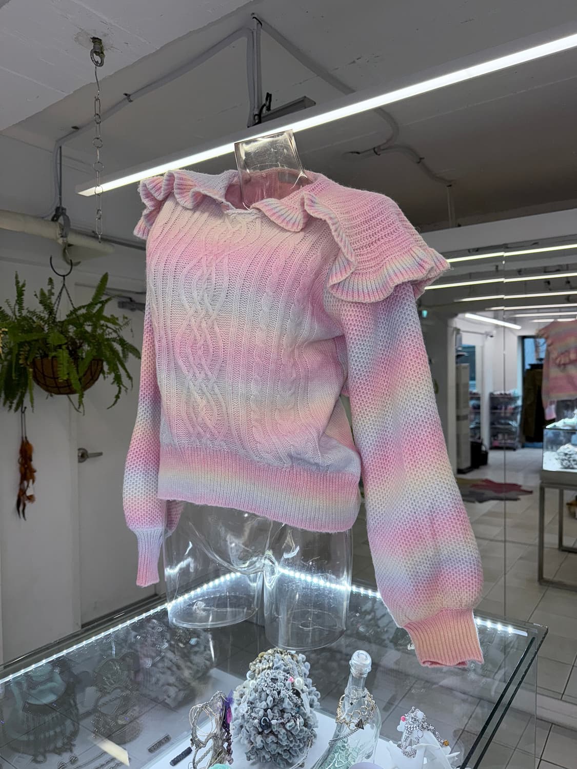 cotton candy sailor collar sweater 상품이미지1