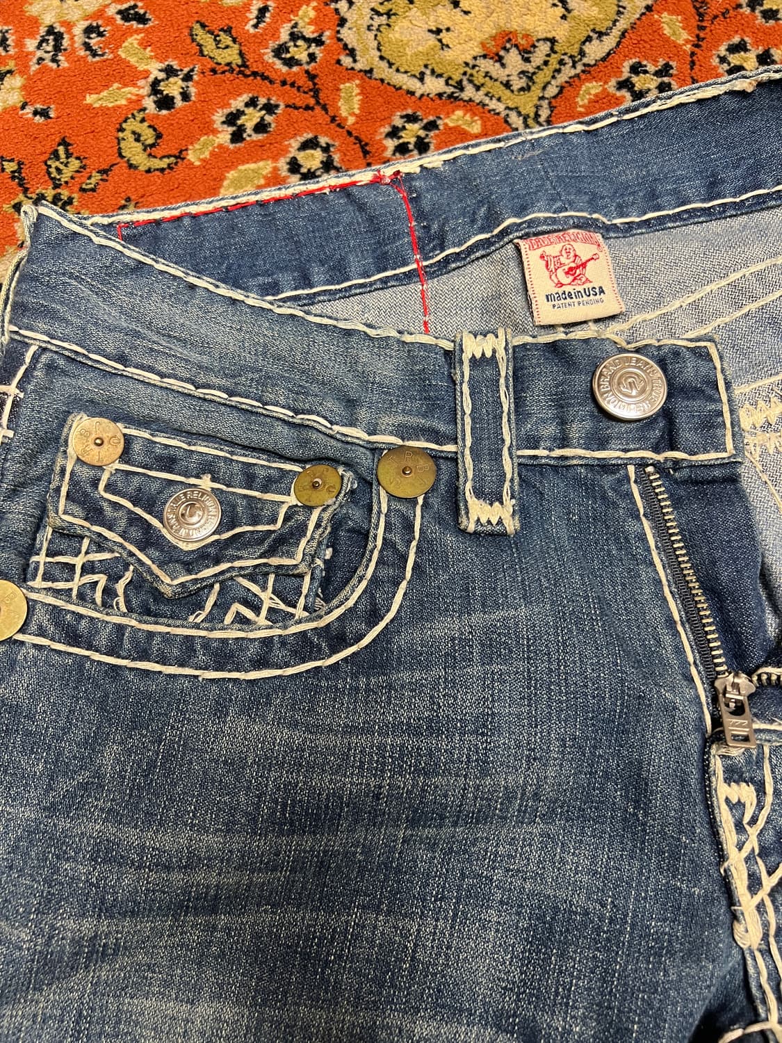 [32] 트루릴리전 Joey Super T 부츠컷 플레어 데님팬츠 상품이미지5