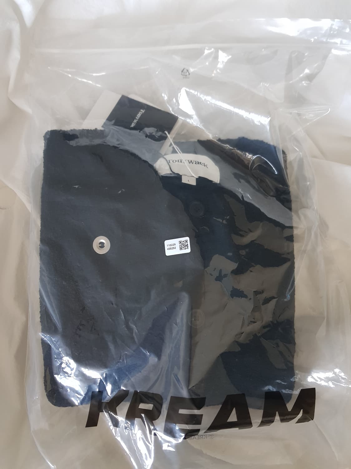 토니웩 알파카 브러쉬드 가디건 블랙 L 새상품 상품이미지1