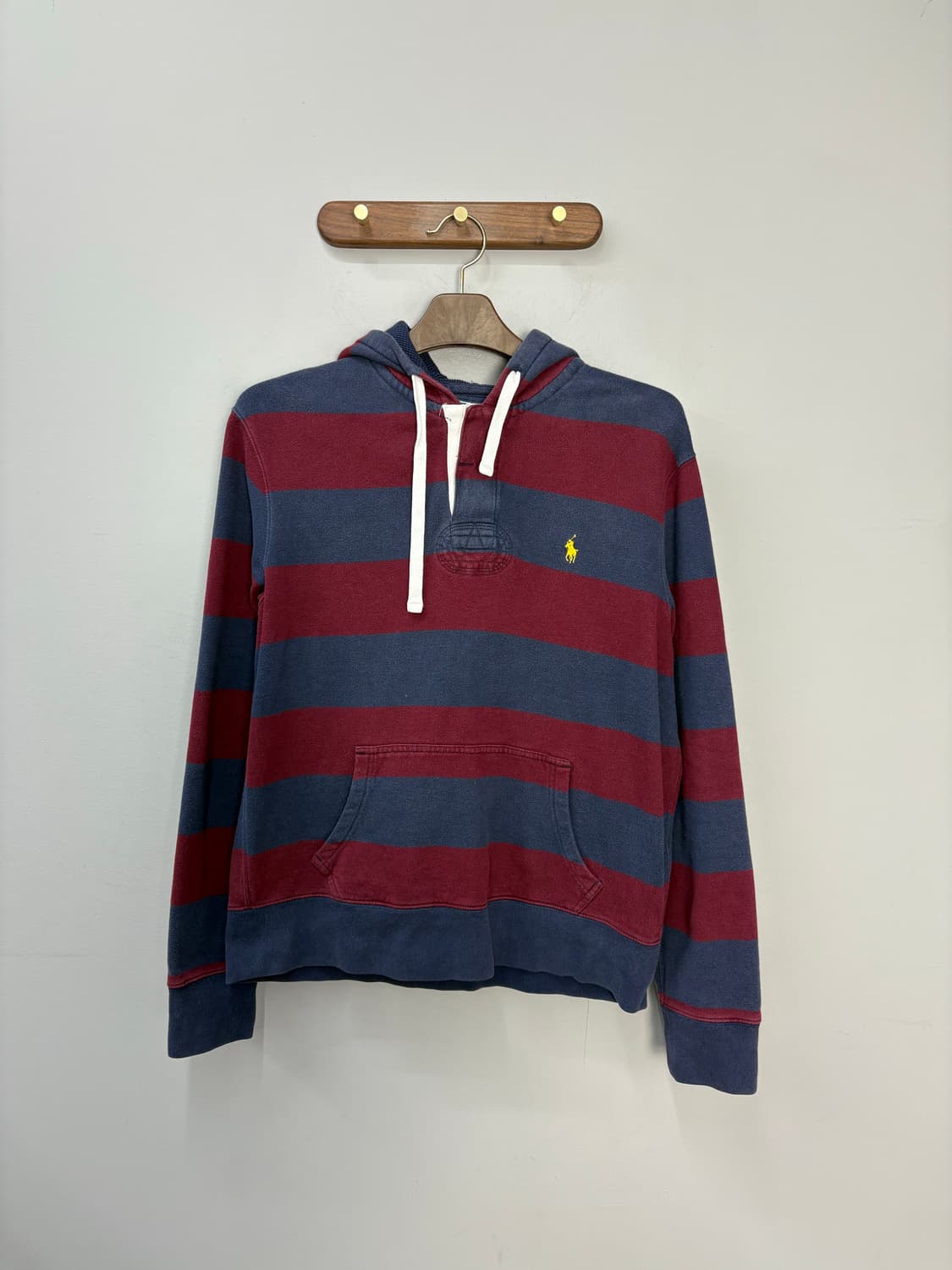 폴로랄프로렌 포니로고 스트라이프 후드럭비셔츠 A2968 상품이미지2