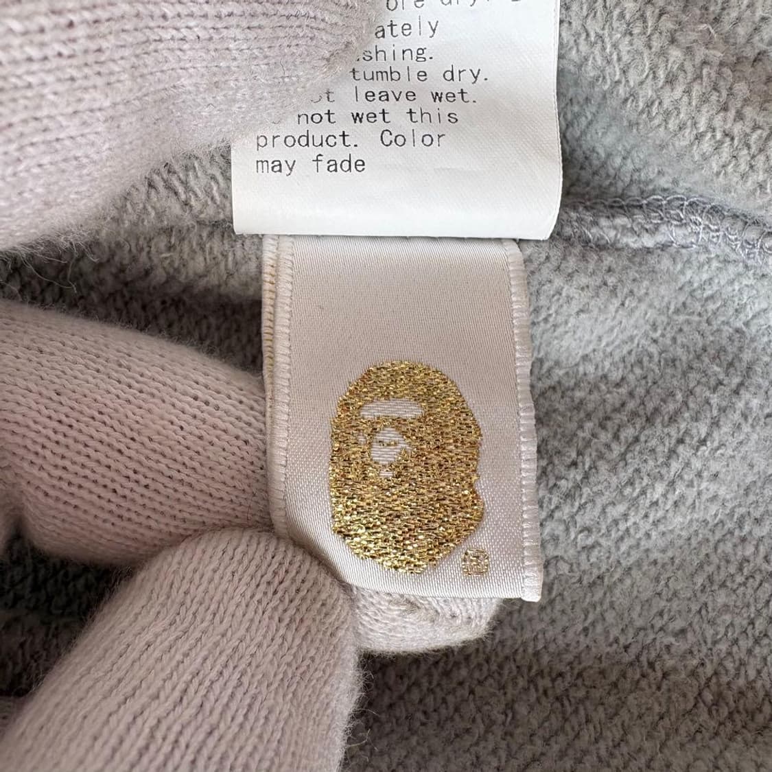 베이프 스타 패턴 후드 집업 상품이미지10