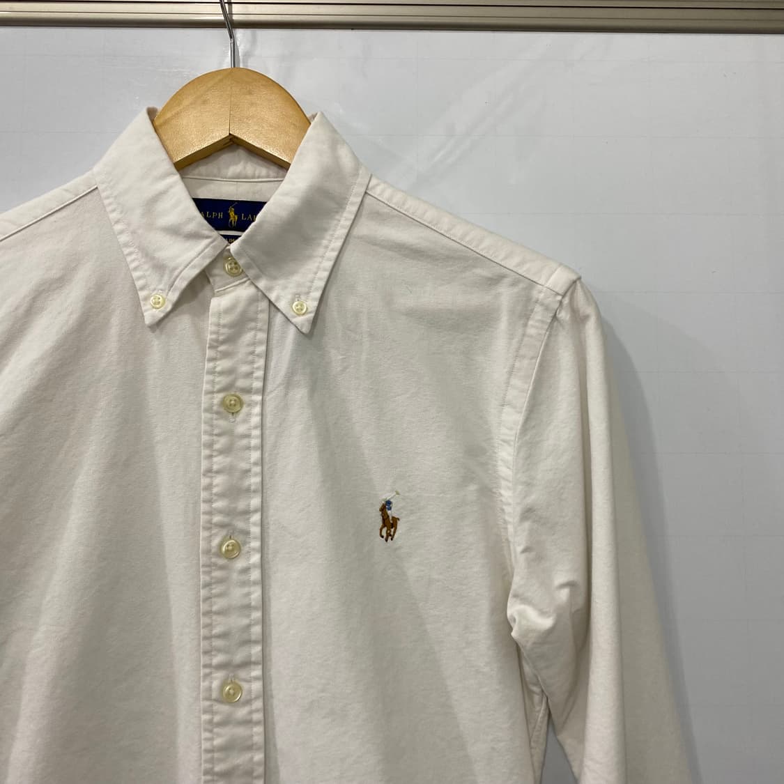 여성용 폴로 긴팔셔츠(XS) 상품이미지3