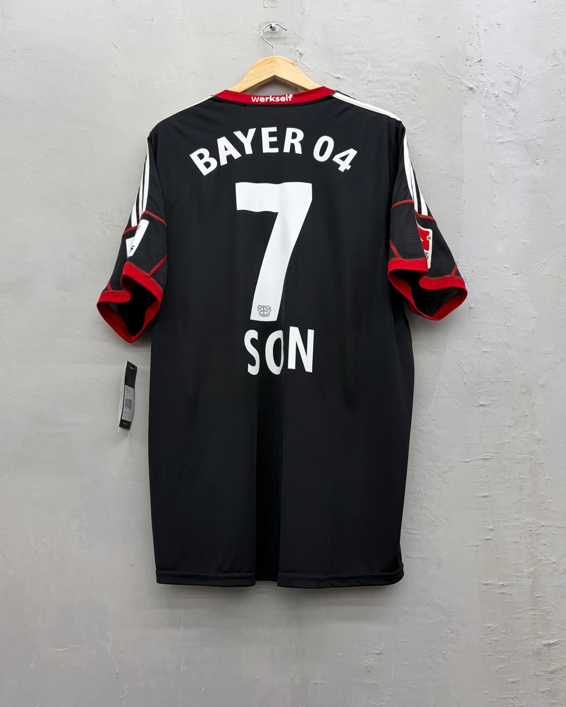  (새상품) 아디다스 13-14 레버쿠젠 홈 리그.ver No.7 손흥민 상품이미지1