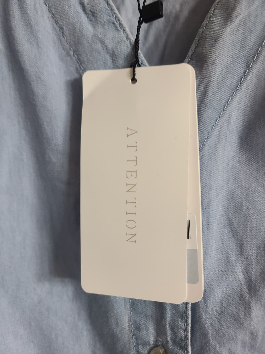 플라스틱 아일랜드 연청 데님 셔츠 M 상품이미지4