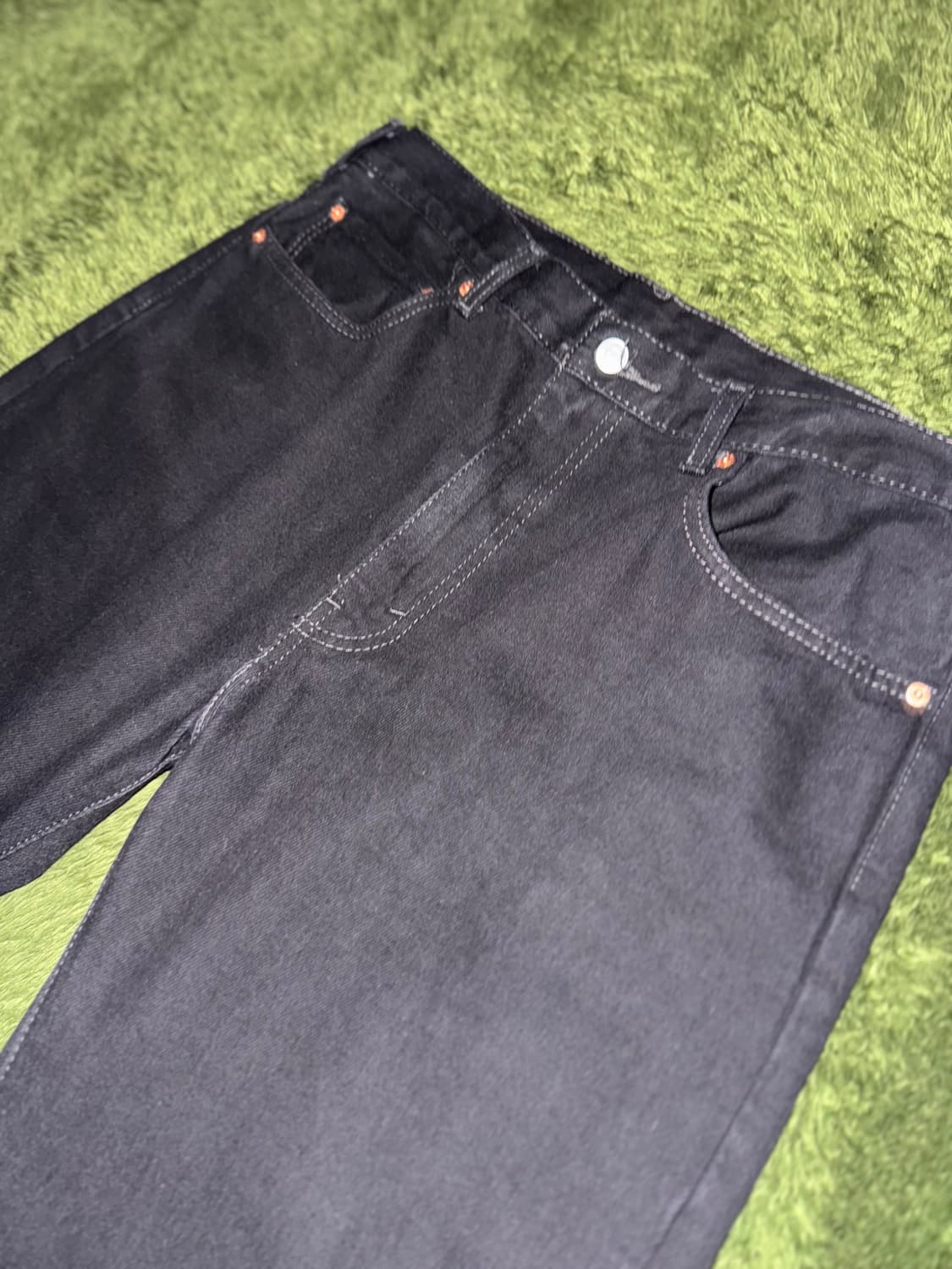 [36X30] 리바이스 517 부츠컷 데님 팬츠 블랙 상품이미지2