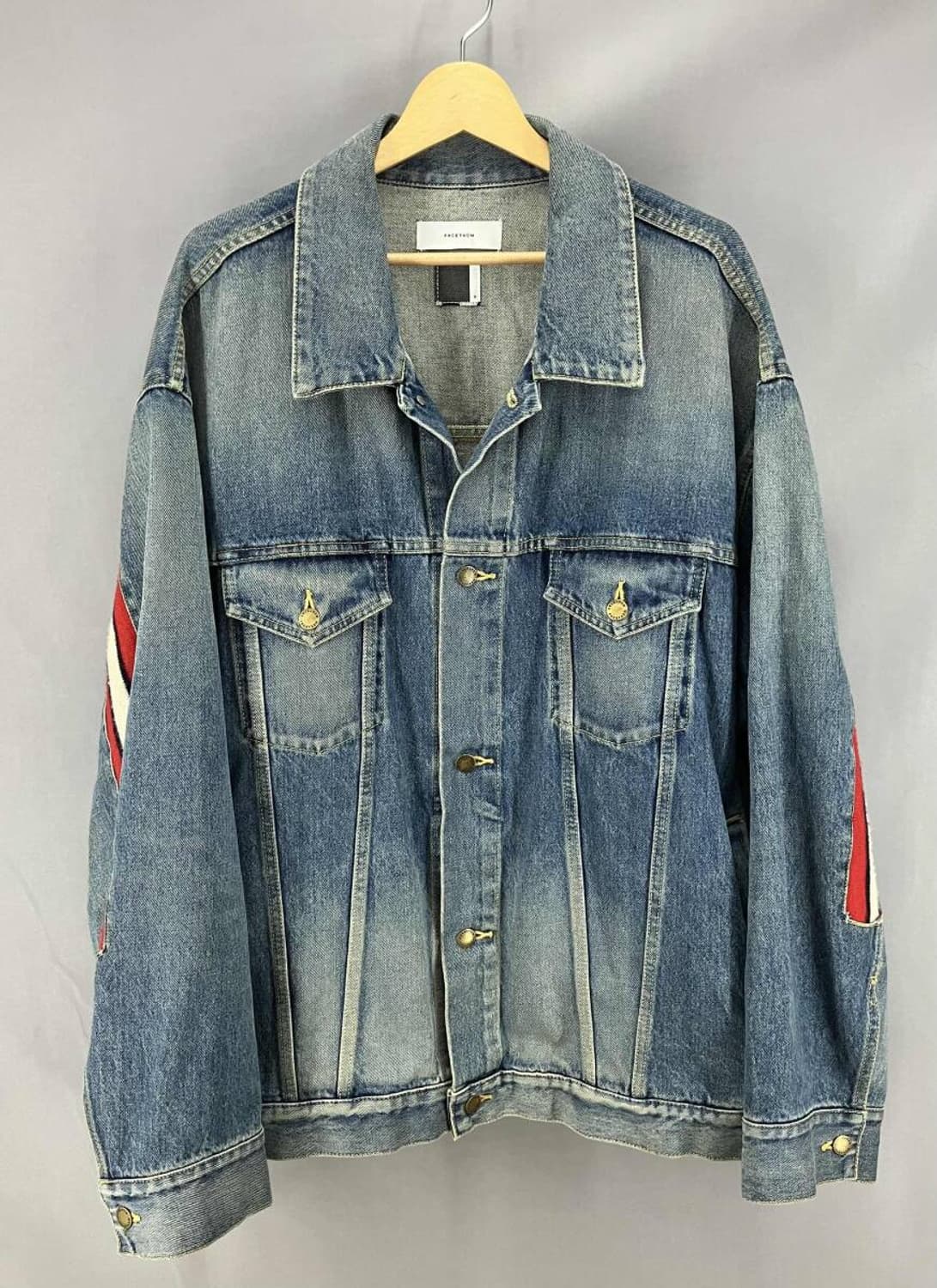 파세타즘 오버 데님자켓 상품이미지1