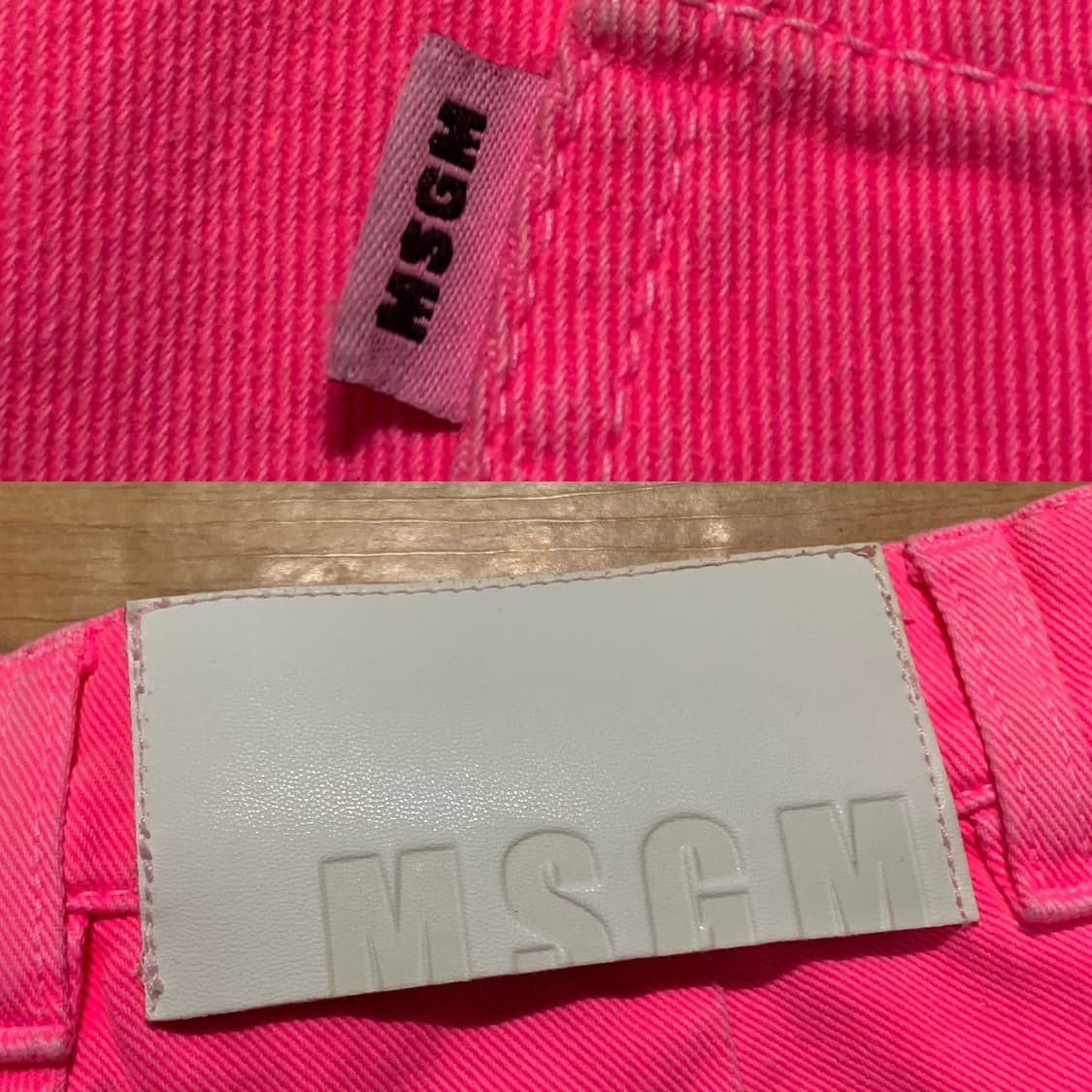 MSGM 엠에스지엠 하이웨스트 데님 숏츠(36 사이즈) 상품이미지10