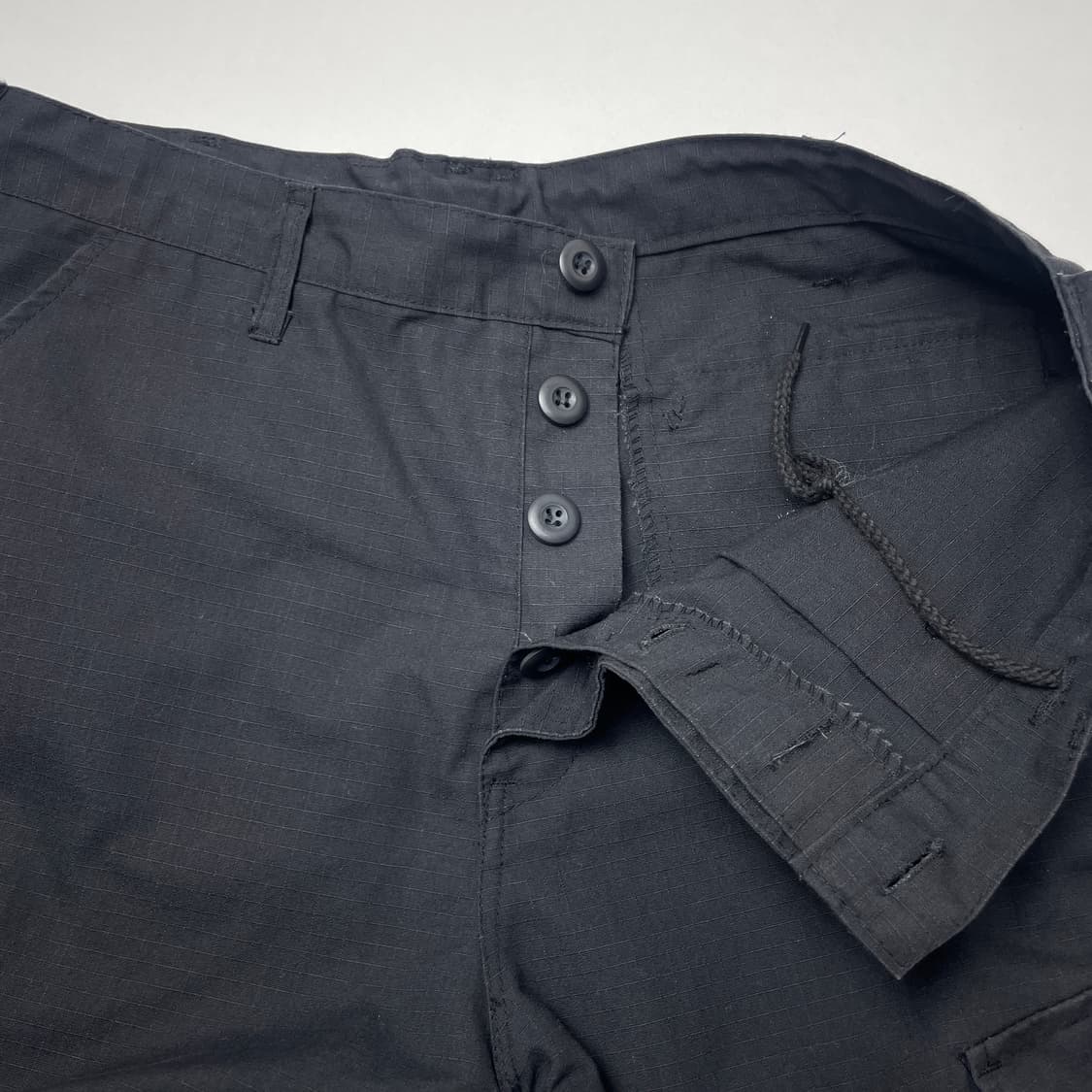 빈티지 블랙 카고 바지 팬츠 M 상품이미지4
