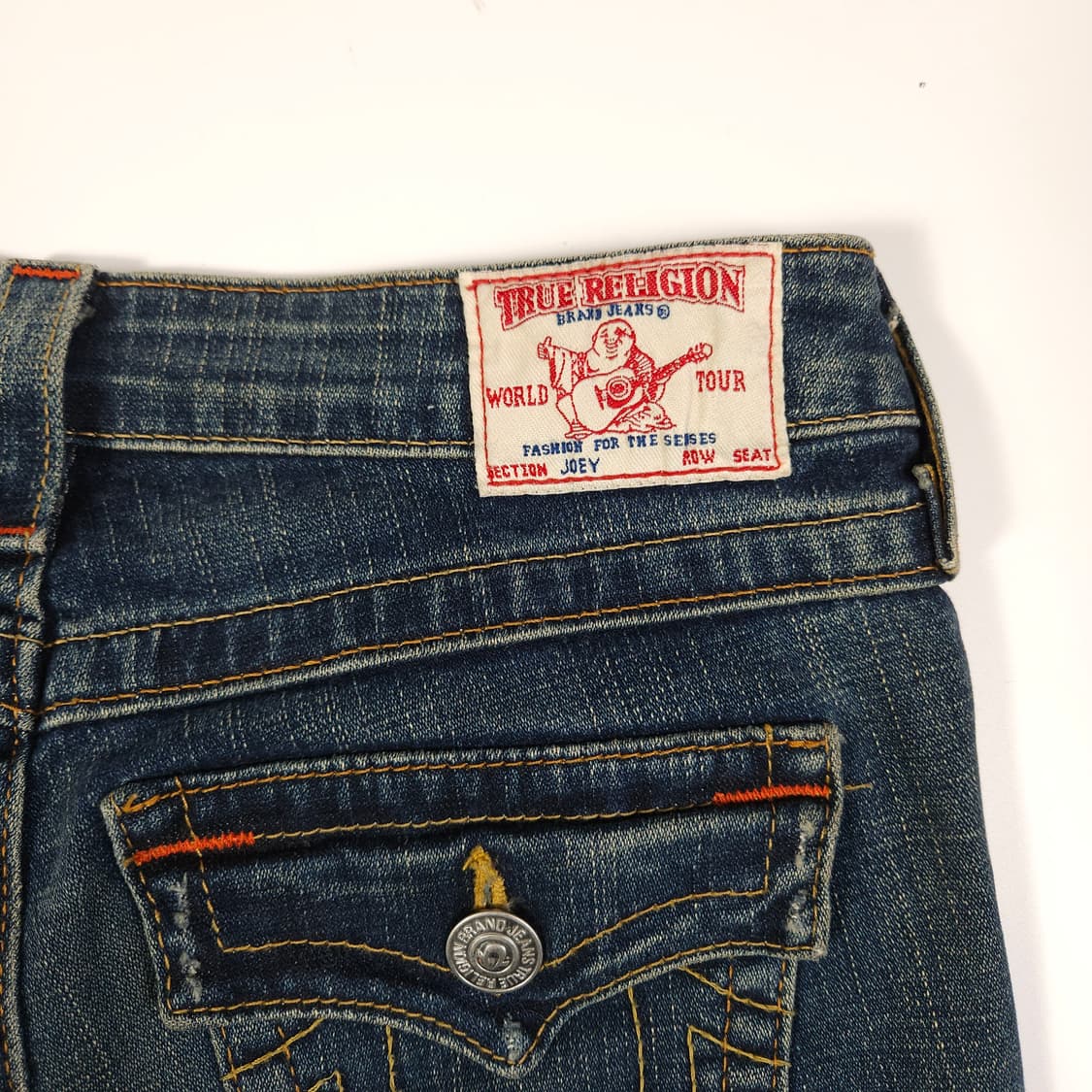 트루릴리전 로우라이즈 부츠컷 데님팬츠  상품이미지4