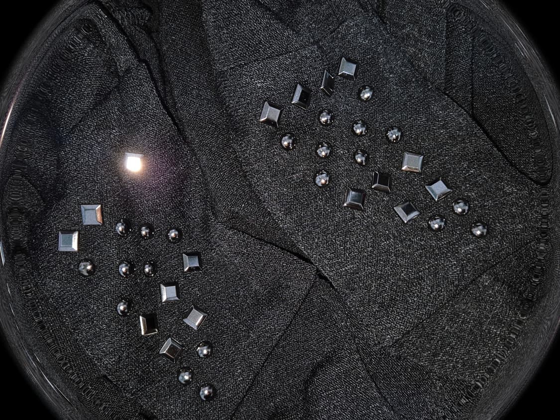 Vintage 09 PUNK Stud Drop vest jacket 상품이미지2