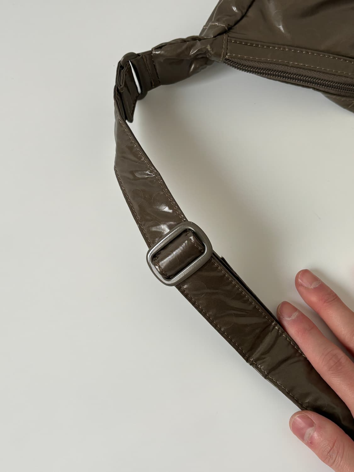 요시다포터 걸 샤인 라운드 숄더백 브라운 상품이미지5