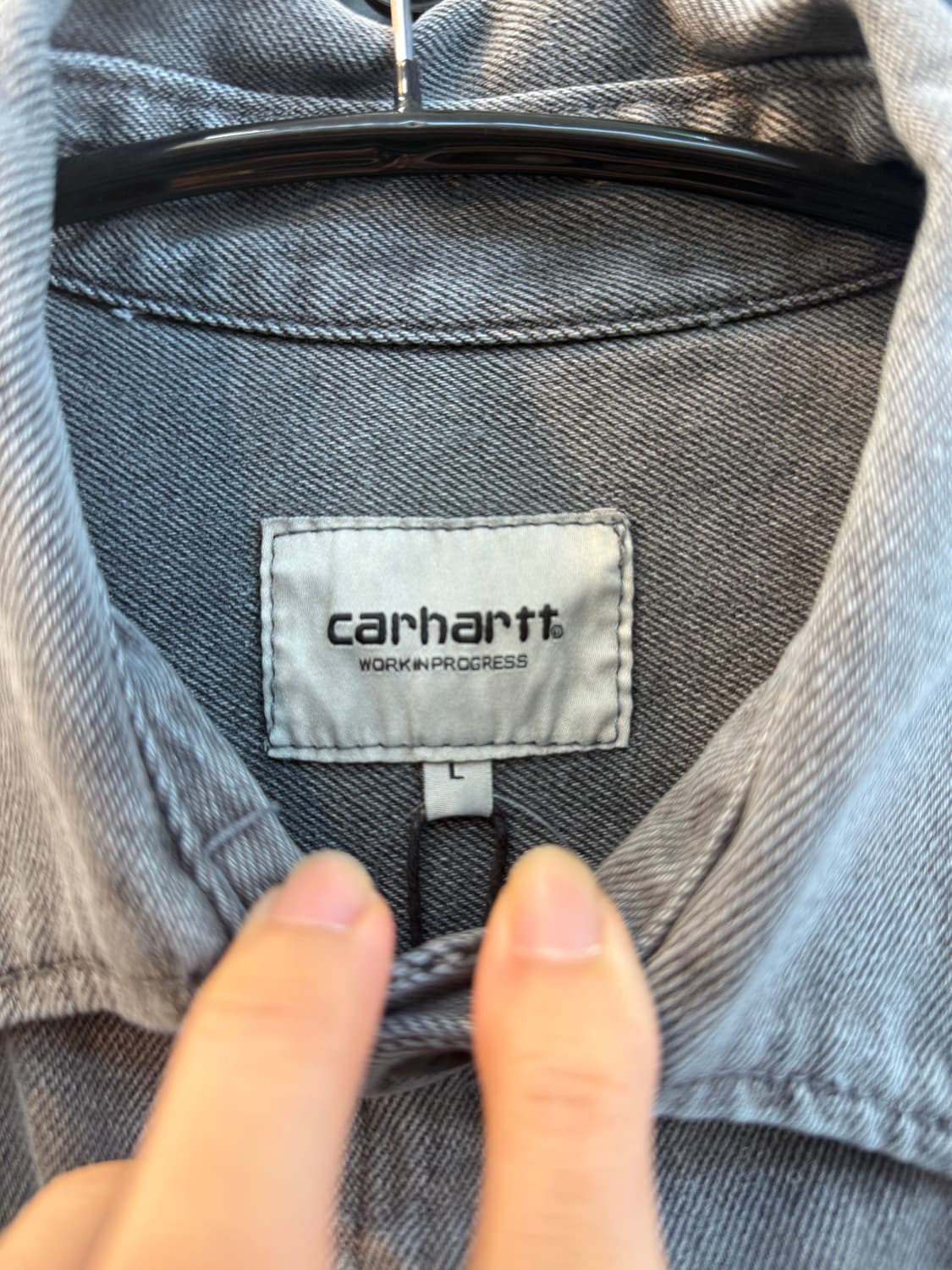 Carhartt 데님 셔츠 상품이미지3