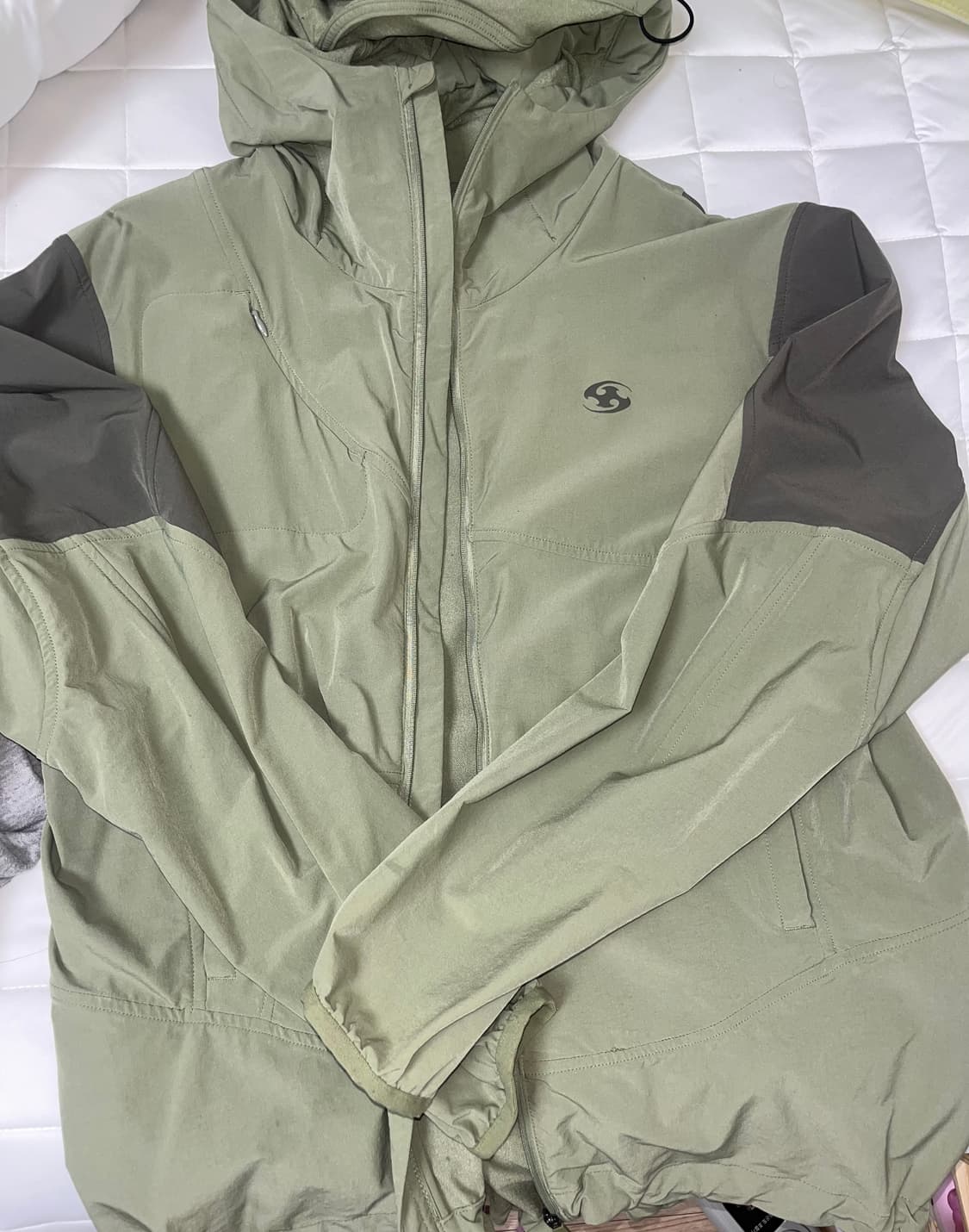 산산기어 인슐레이션 후디 자켓 라이트 그린 3 상품이미지3