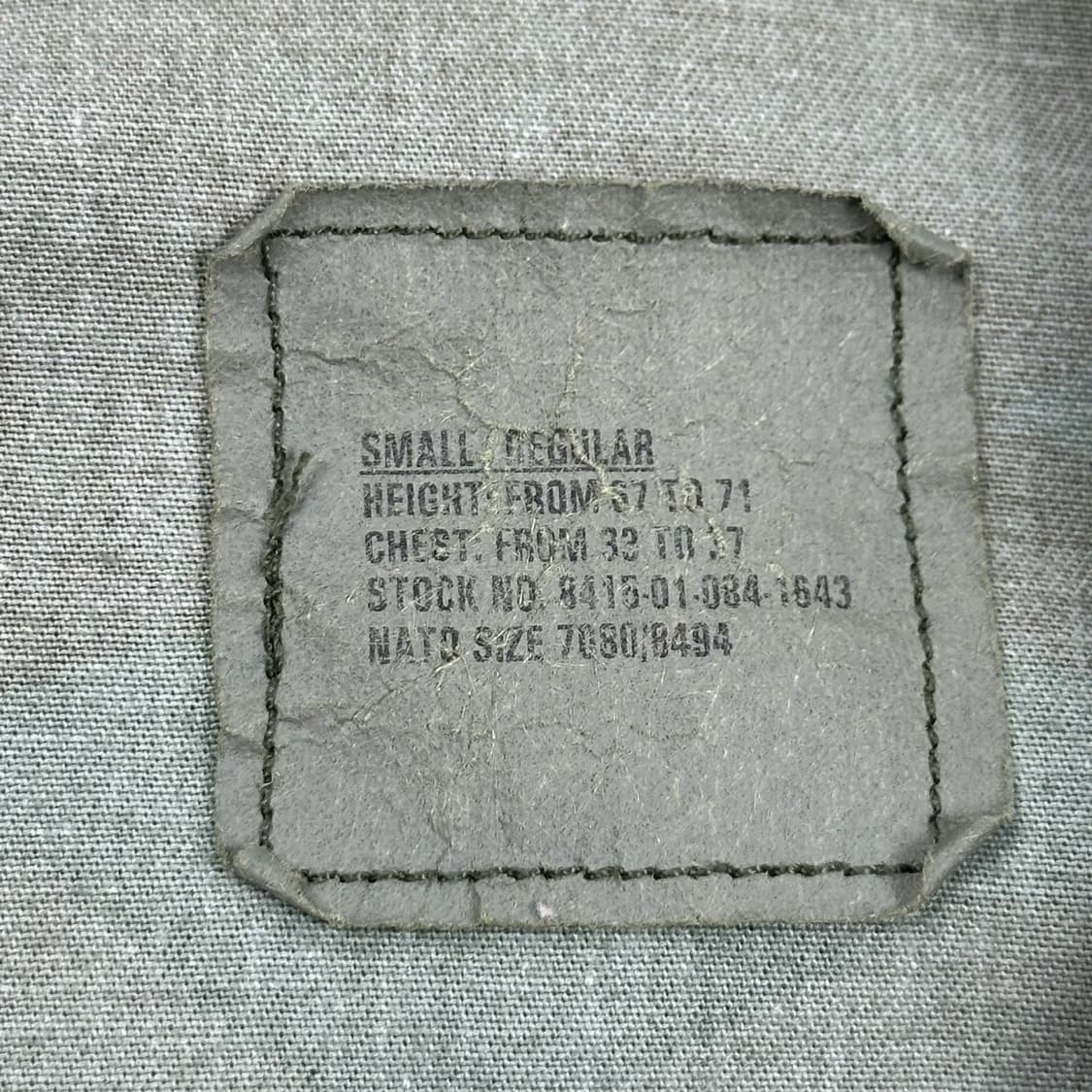 미군 오리지널 US 밀리터리 유틸리티 셔츠 (실측 M) 상품이미지5