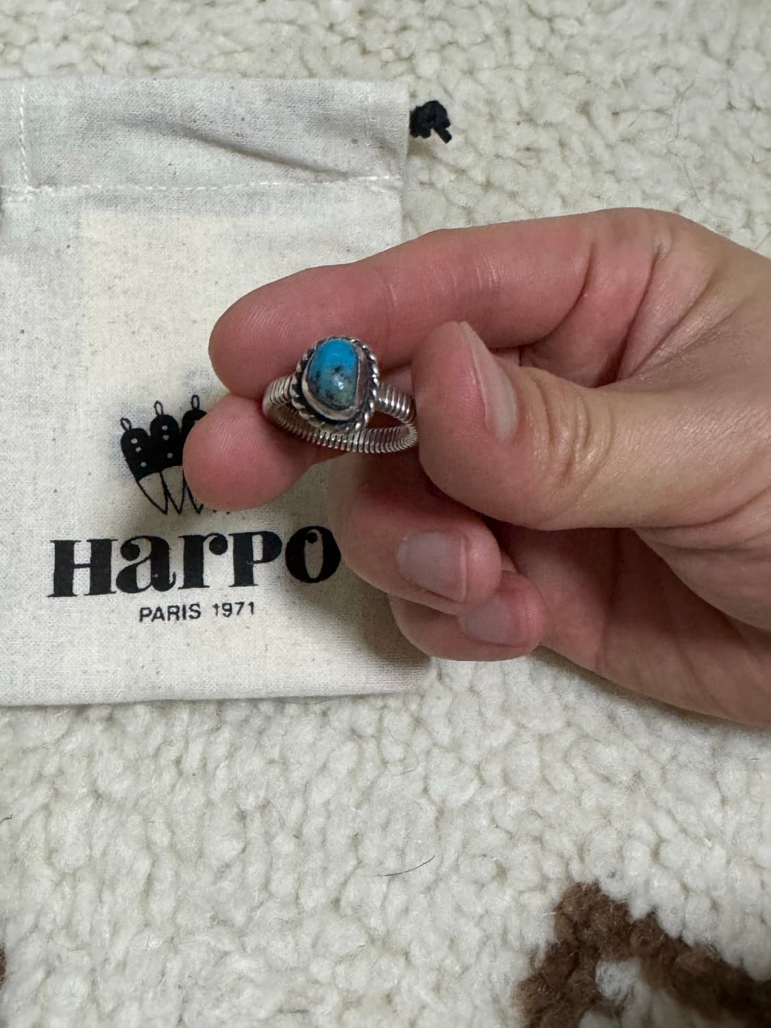 아르포파리 harpo paris 터키석 반지 상품이미지3