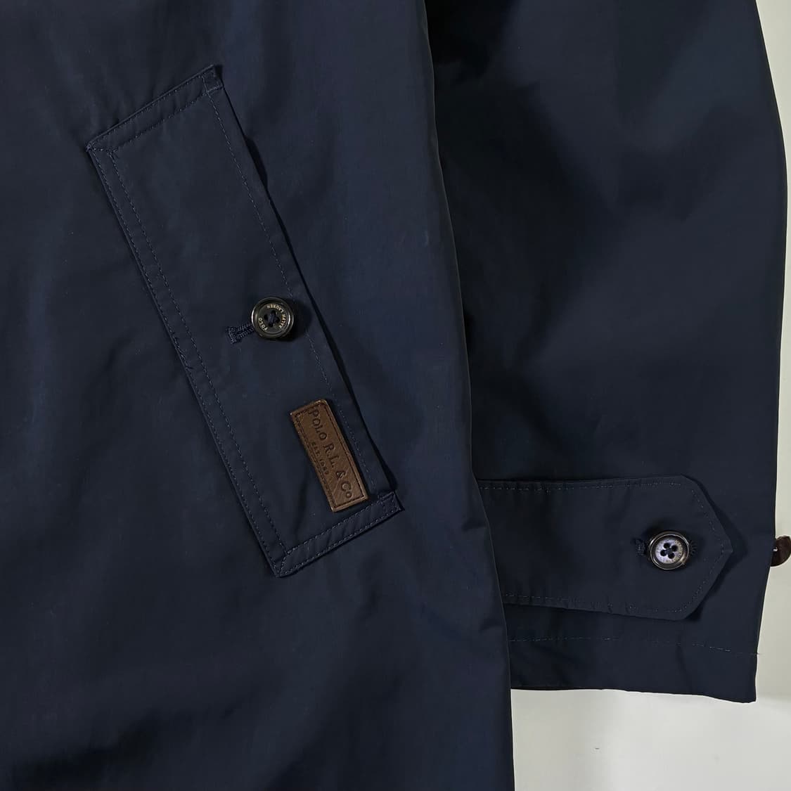 Polo  폴로 랄프로렌 네이비 패커블 나일론 코트  상품이미지3