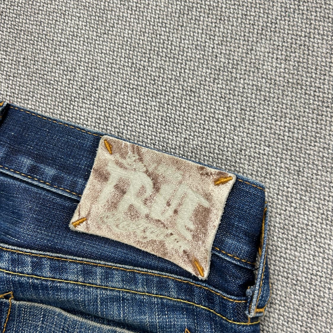 트루릴리전 빈티지 버튼플라이 데님팬츠(30) 상품이미지3