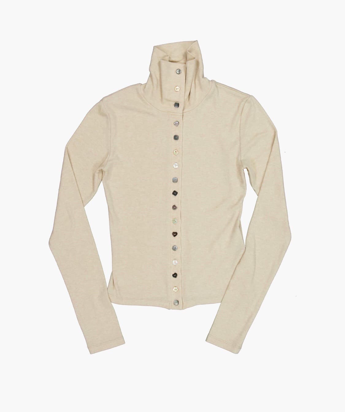 나비버스 Bottan cardigan_Beige 상품이미지1