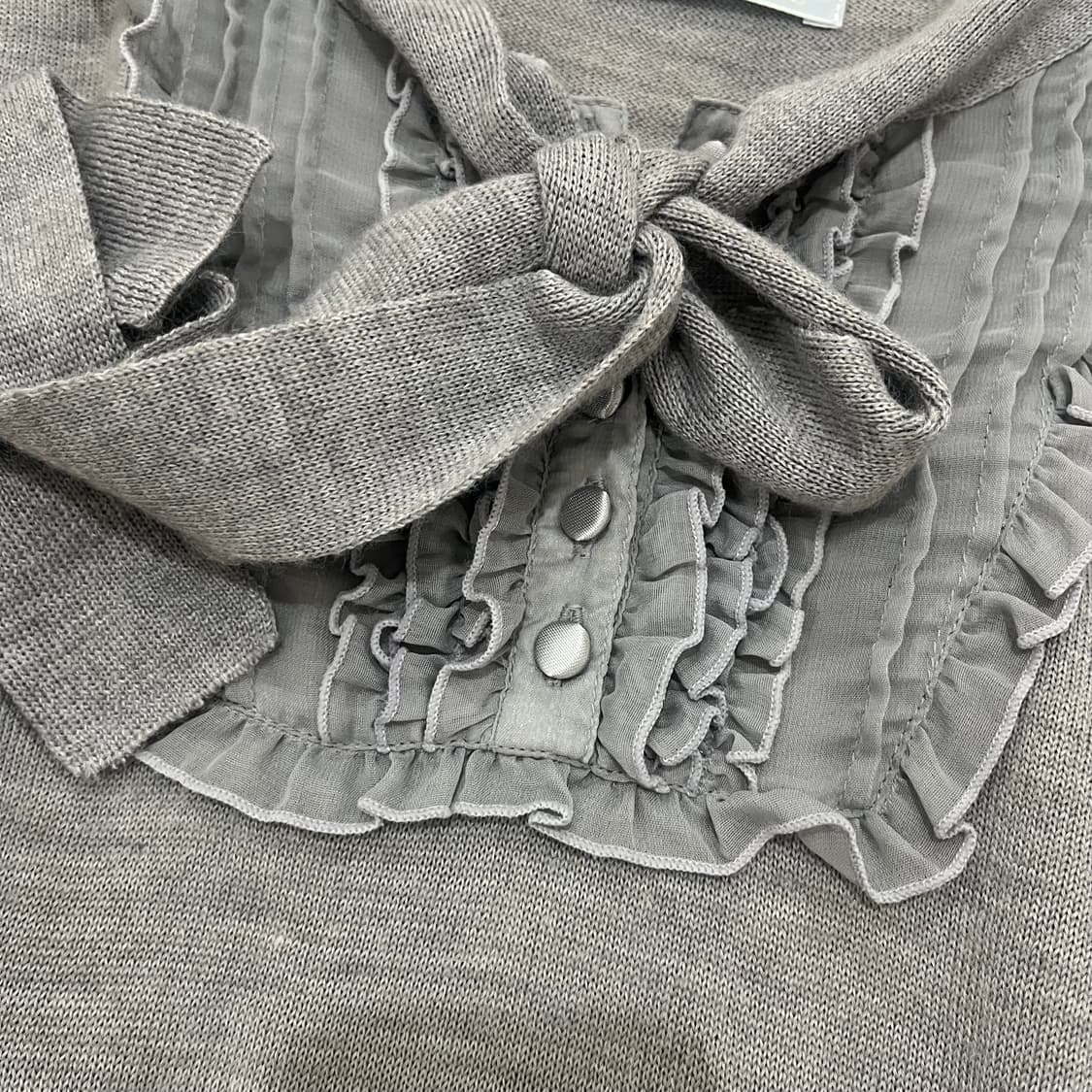 일브 잉그니깔 리본 니트 로걀탑 히메갸루 리즈리사 일녀 빈티지 하라주쿠 상품이미지3