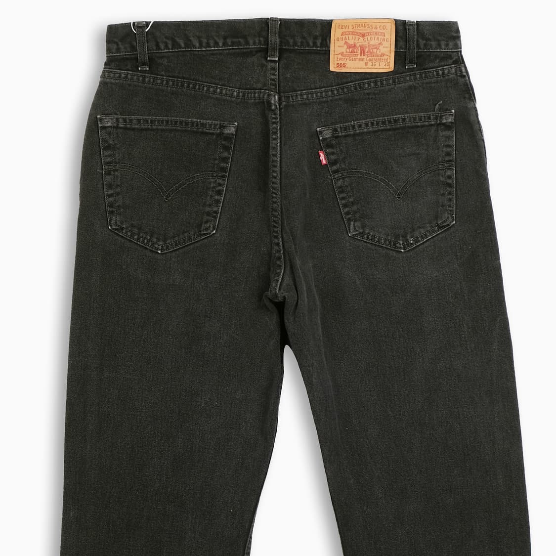 빈티지 리바이스 505 흑청 블랙진 90s 35 인치 LV5053643 상품이미지6