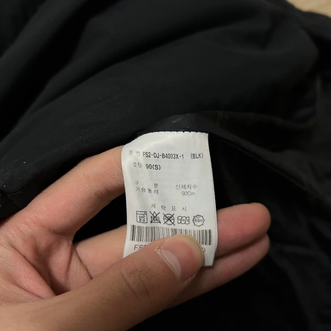 휠라 공용 스노우 타임 스포츠 구스다운 롱패딩 점퍼 [블랙] S/90 상품이미지6