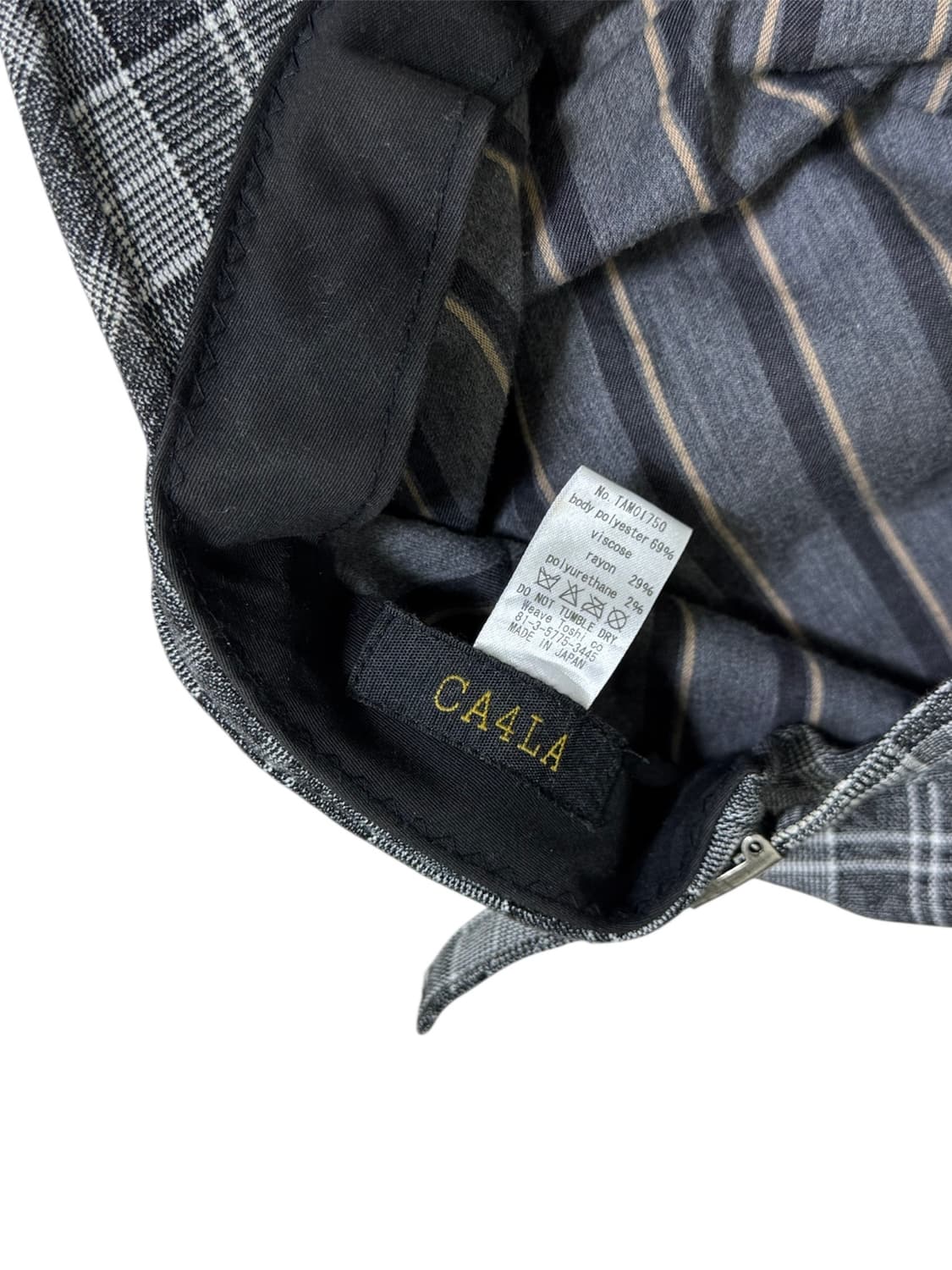 카시라 체크 패트롤 캡 상품이미지5