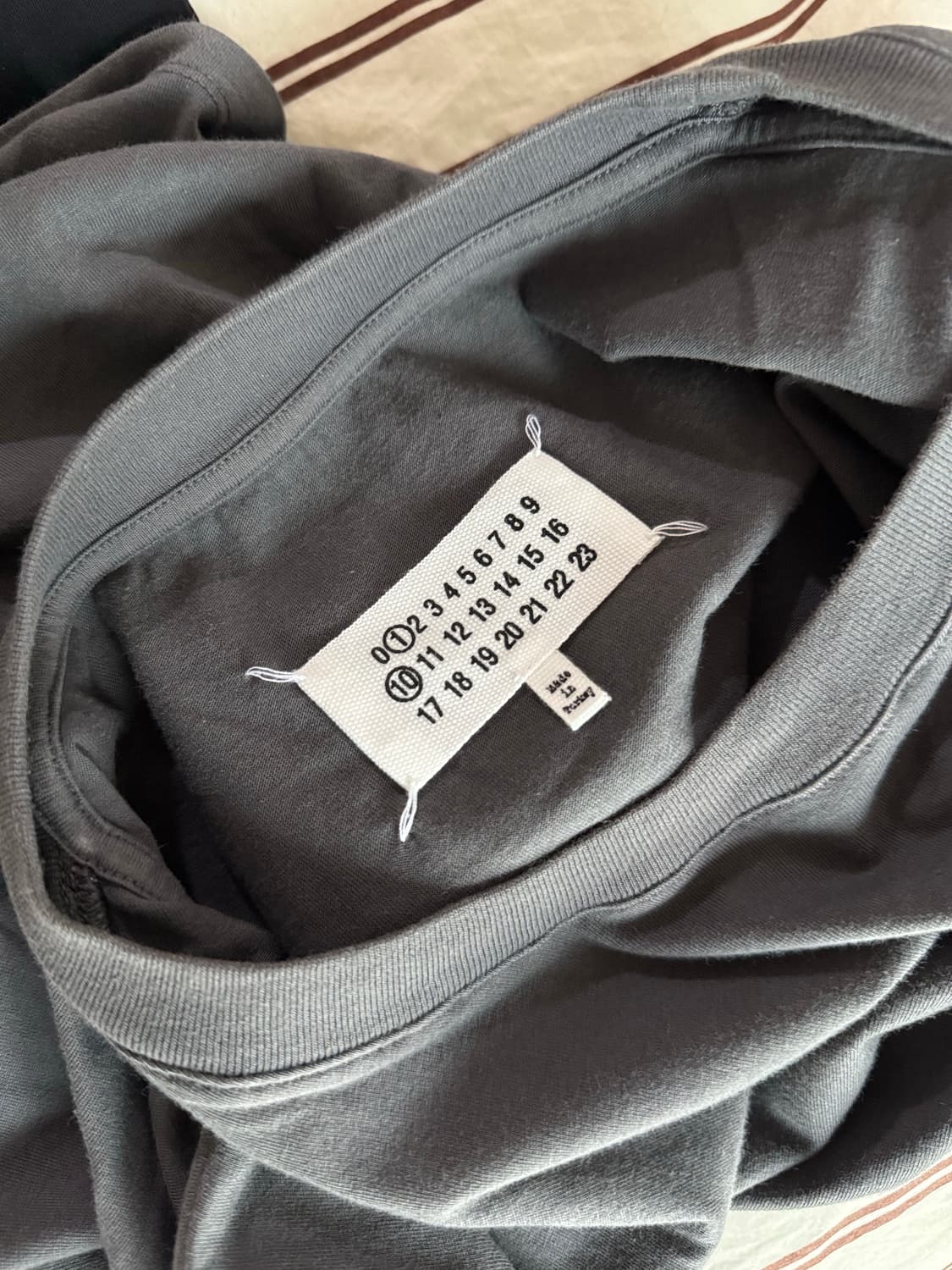 메종마르지엘라 반팔(차콜) 상품이미지1