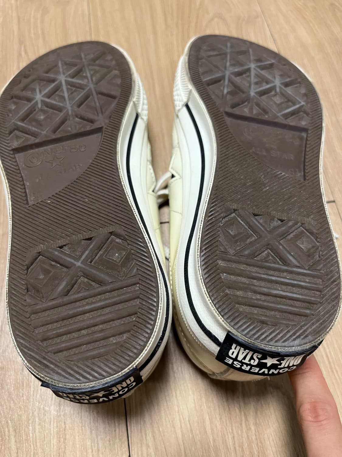 [270] 컨버스 한별 원스타 레더 에그렛 슈즈 신발 스니커즈 상품이미지6