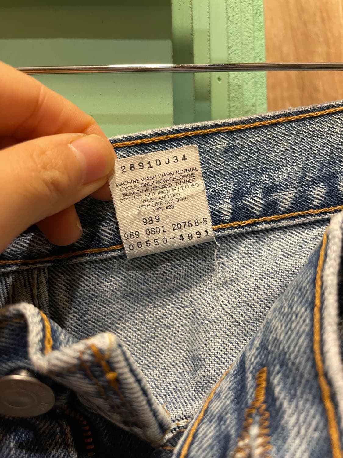 00’s Levi’s 550 Relaxed Fit Denim Pants  상품이미지5