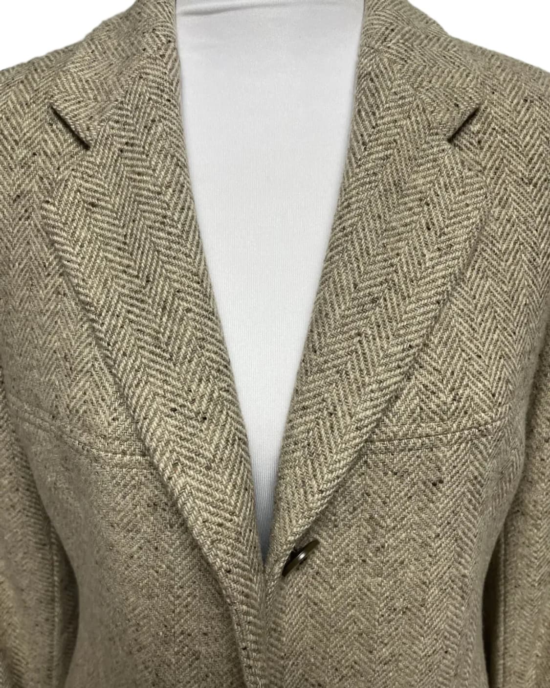 Herringbone beige jacket 상품이미지5