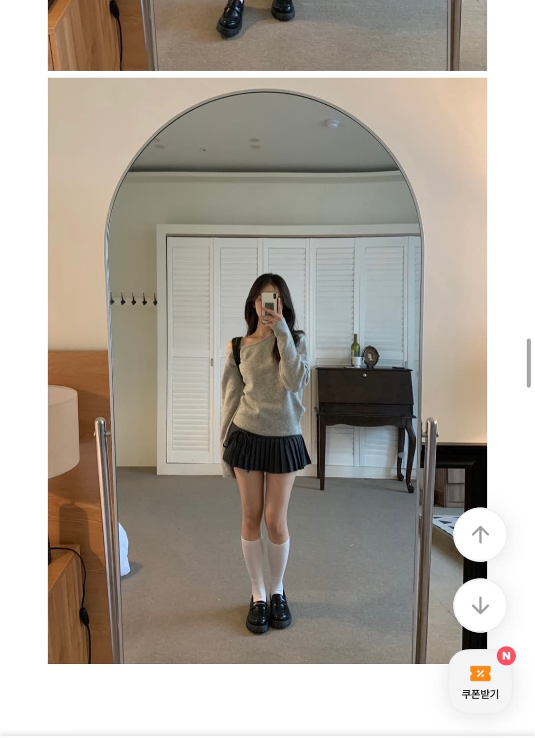 오브더로지 테니스스커트/미니스커트 S 사이즈 상품이미지5