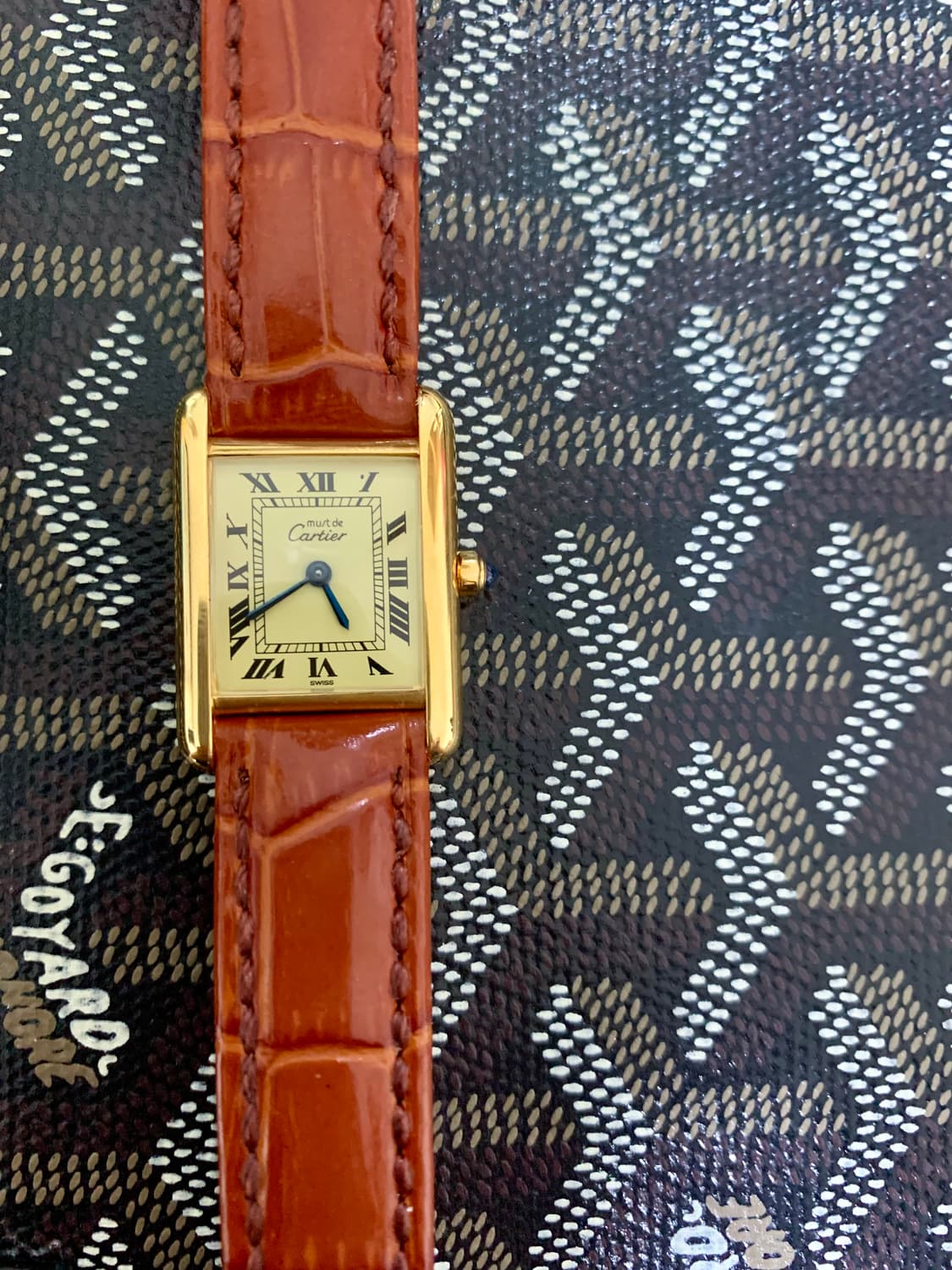 까르띠에 탱크 머스트 s 급처!! 상품이미지1