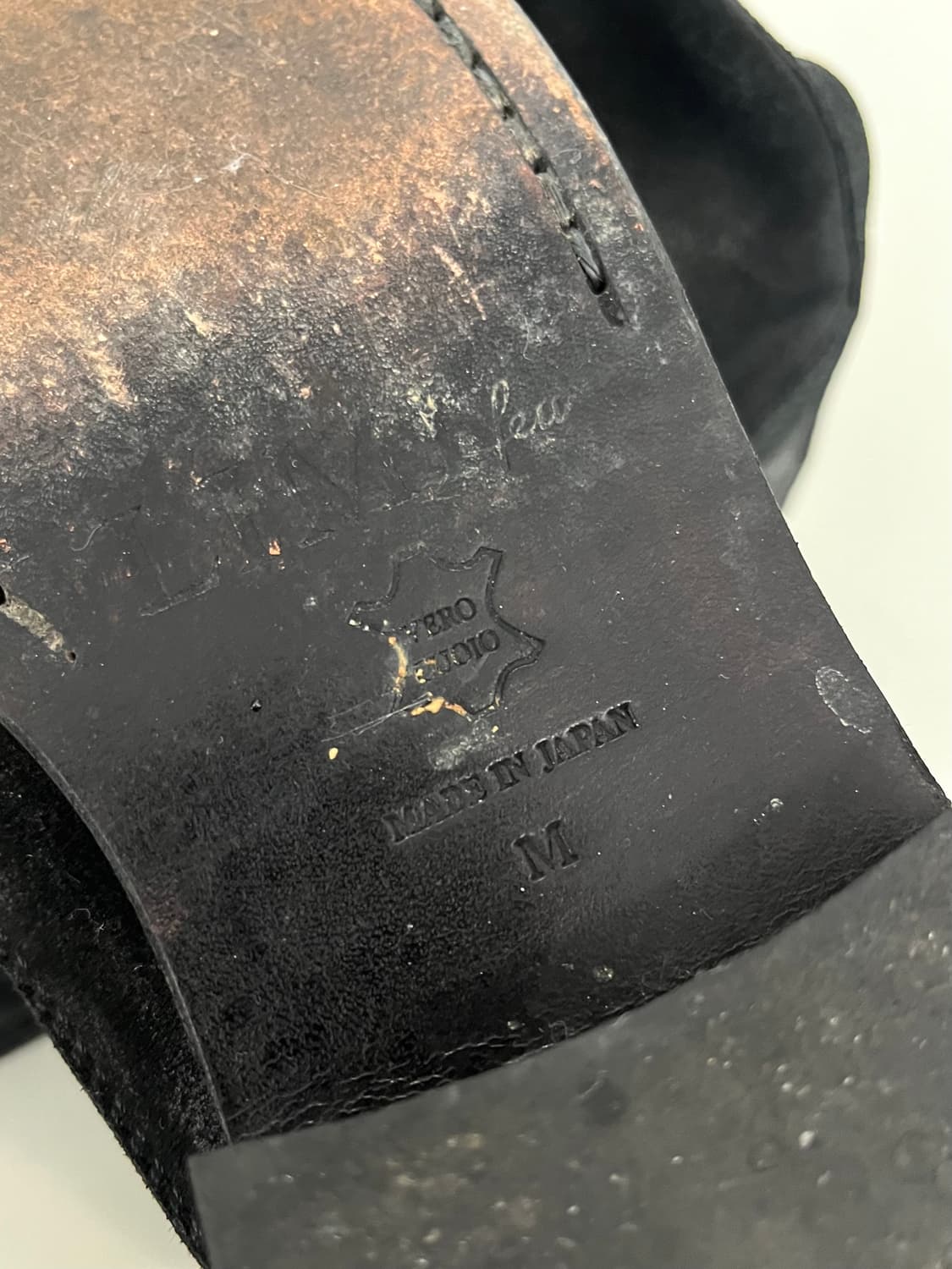 리미푸 디스트레스드 레더 엔지니어 부츠 상품이미지8