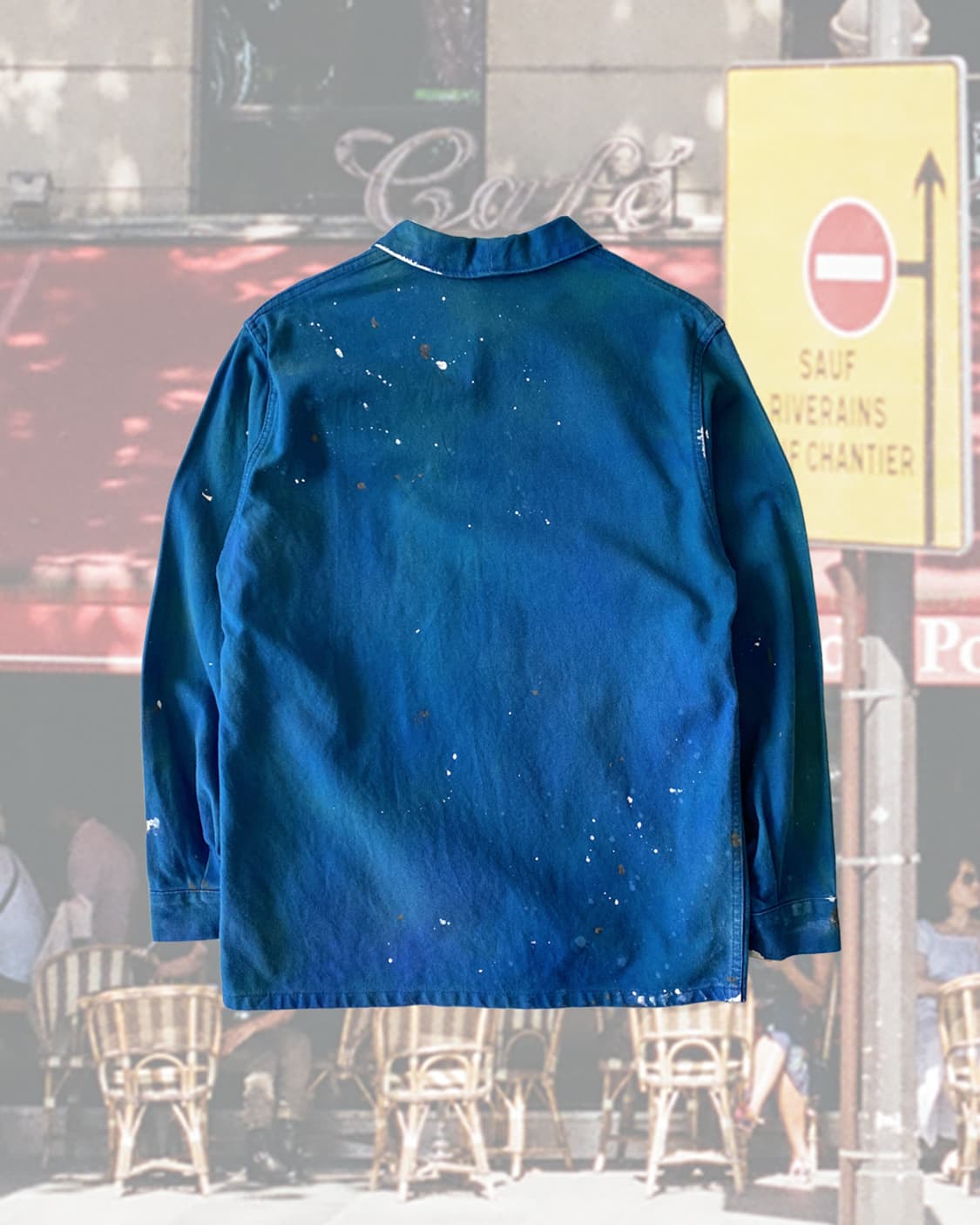 오리지널 빈티지 페인팅 프렌치 워크자켓 032 상품이미지2