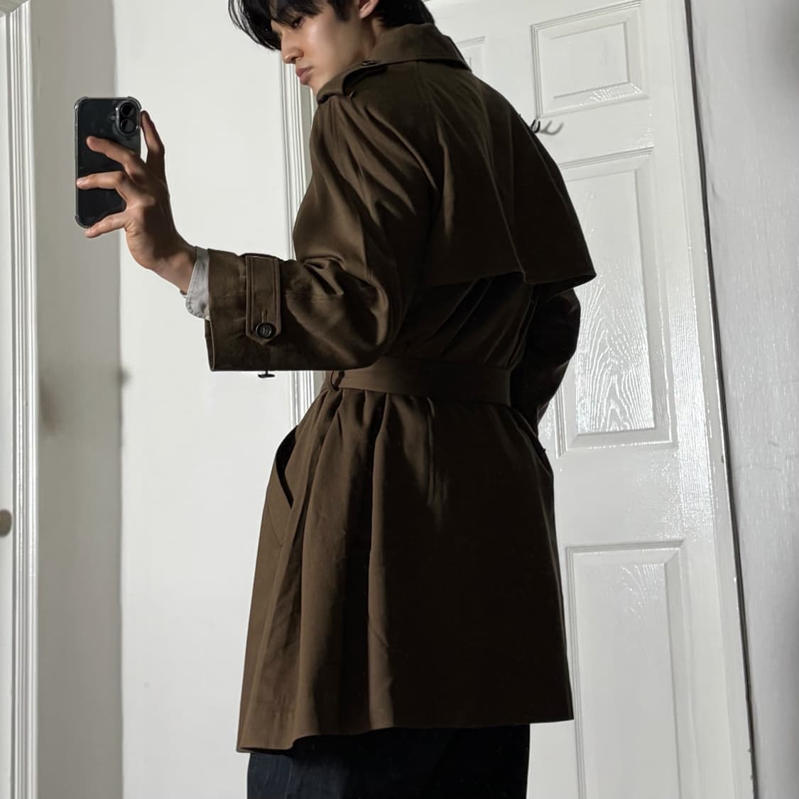 Mel Rabio 트렌치코트 울 95% 상품이미지2