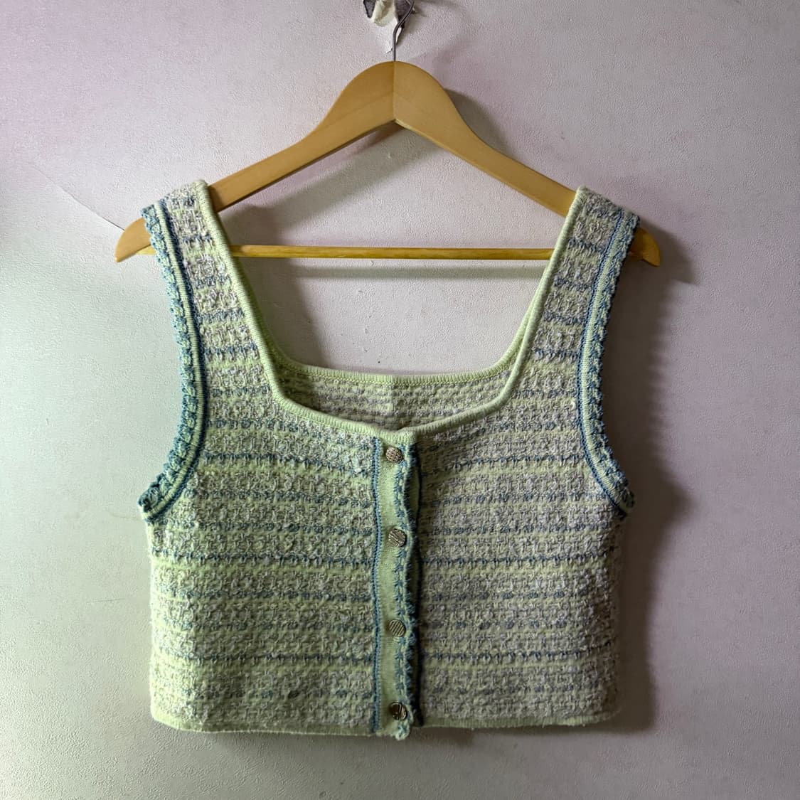 썰스데이아일랜드 컬러 스트라이프 뷔스티에  T222MVT132W 상품이미지2