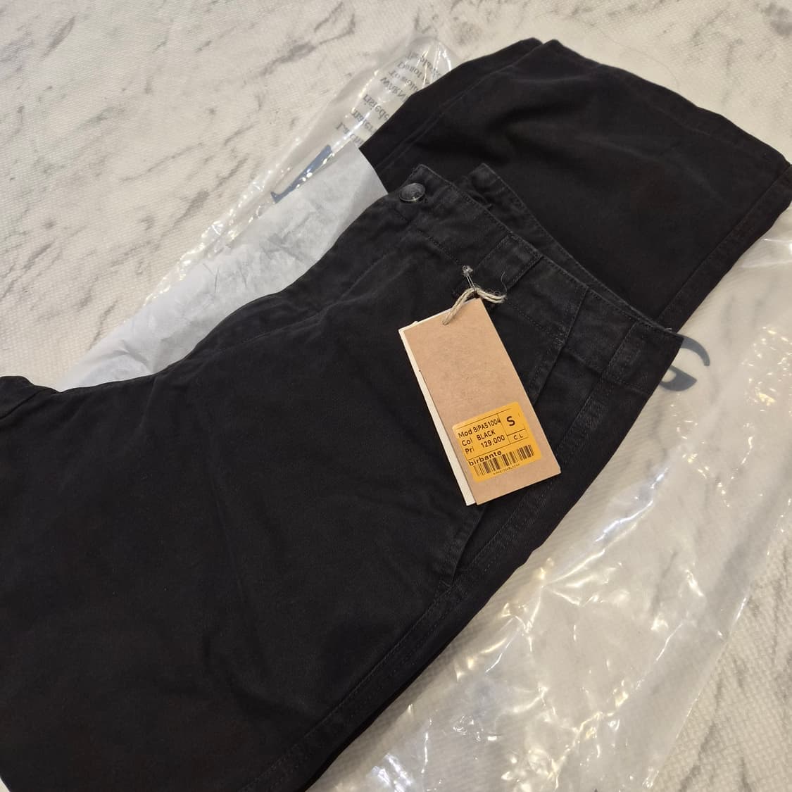 비르반테) 가먼트워싱 치노 팬츠 새상품 상품이미지2