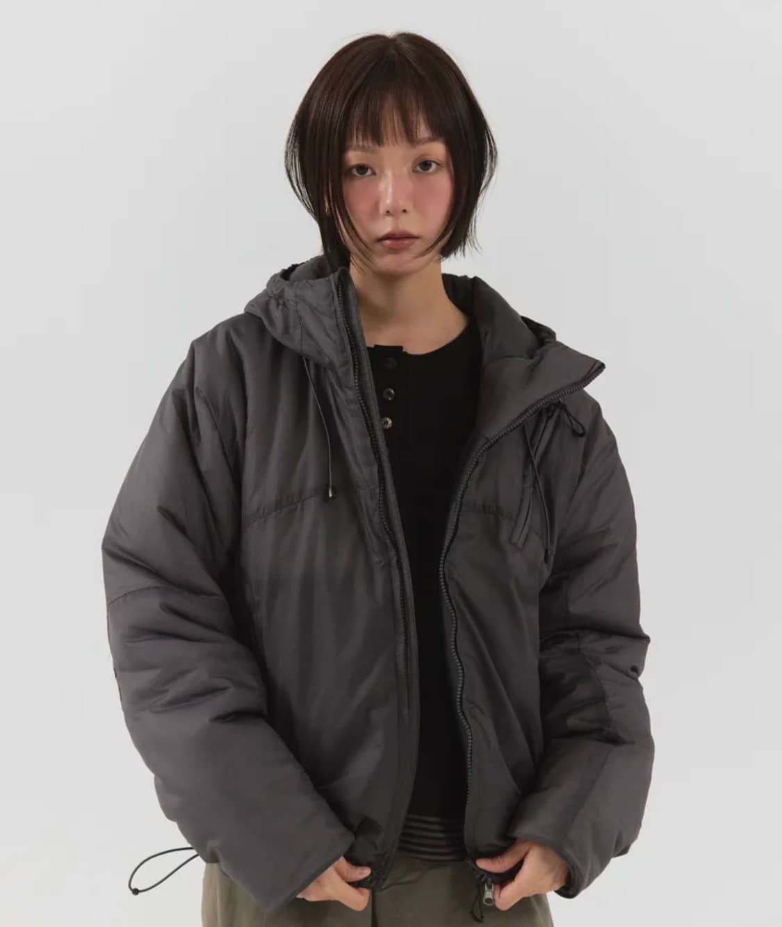 패러킷 리버시블 신슐레이트 패디드 점퍼 차콜 M 상품이미지1