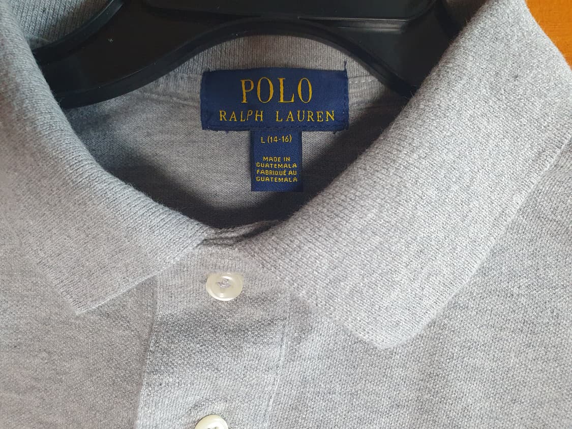 폴로 랄프로렌 긴팔 카라티 L(14-16) 상품이미지1