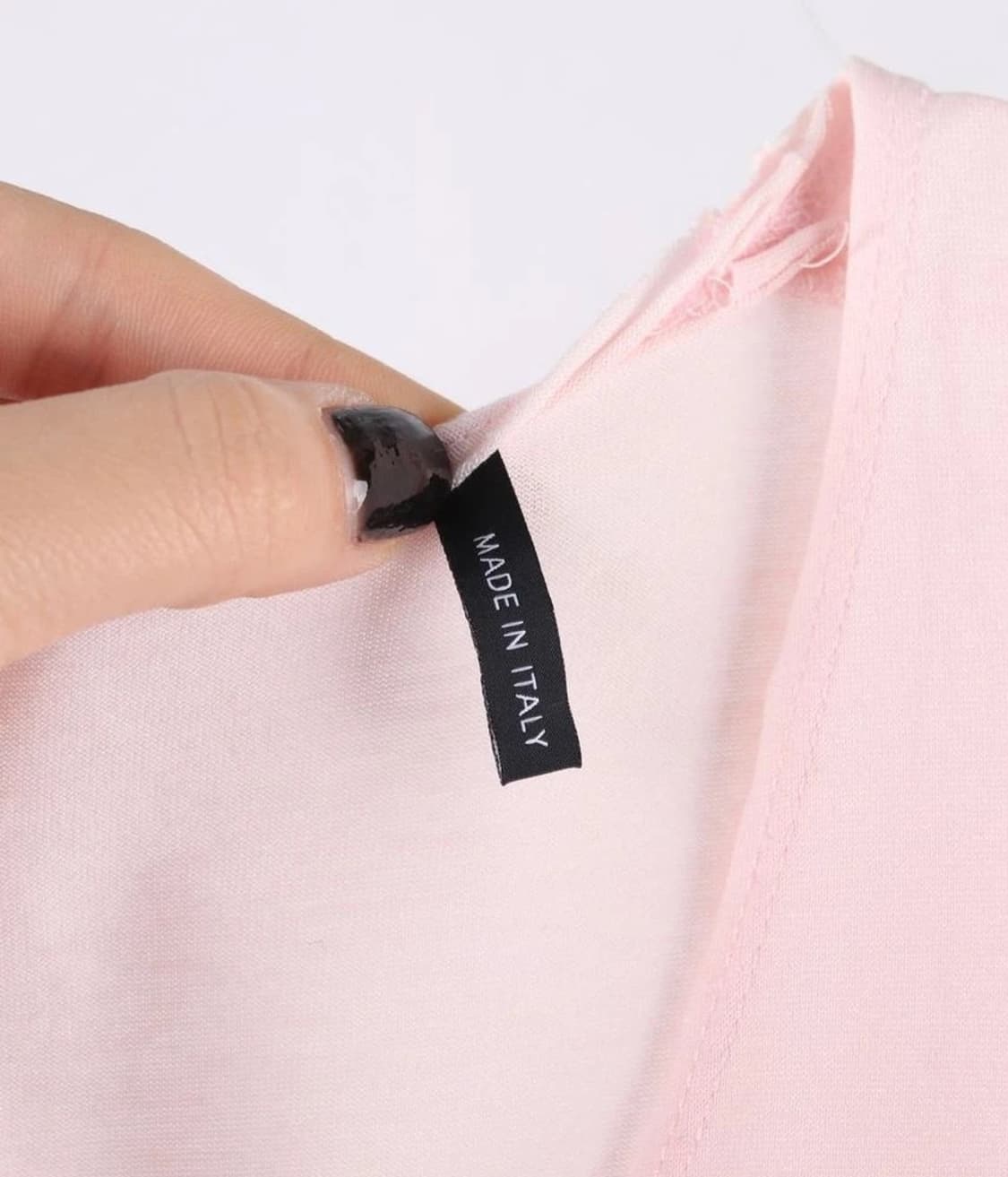 (XS) JIL SANDER 코튼 100% 브이넥 반팔 티셔츠 상품이미지7