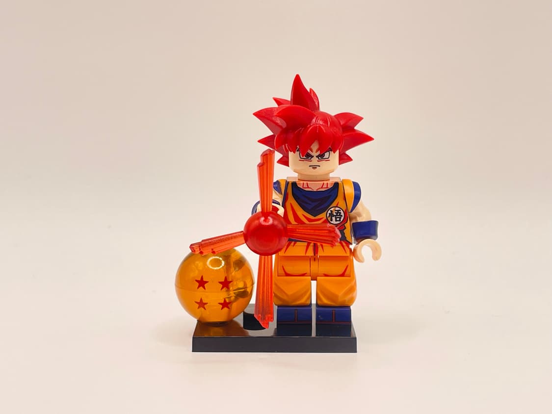 드래곤볼 피규어 초사이언인 갓 손오공(배송비 포함 가격) 상품이미지1