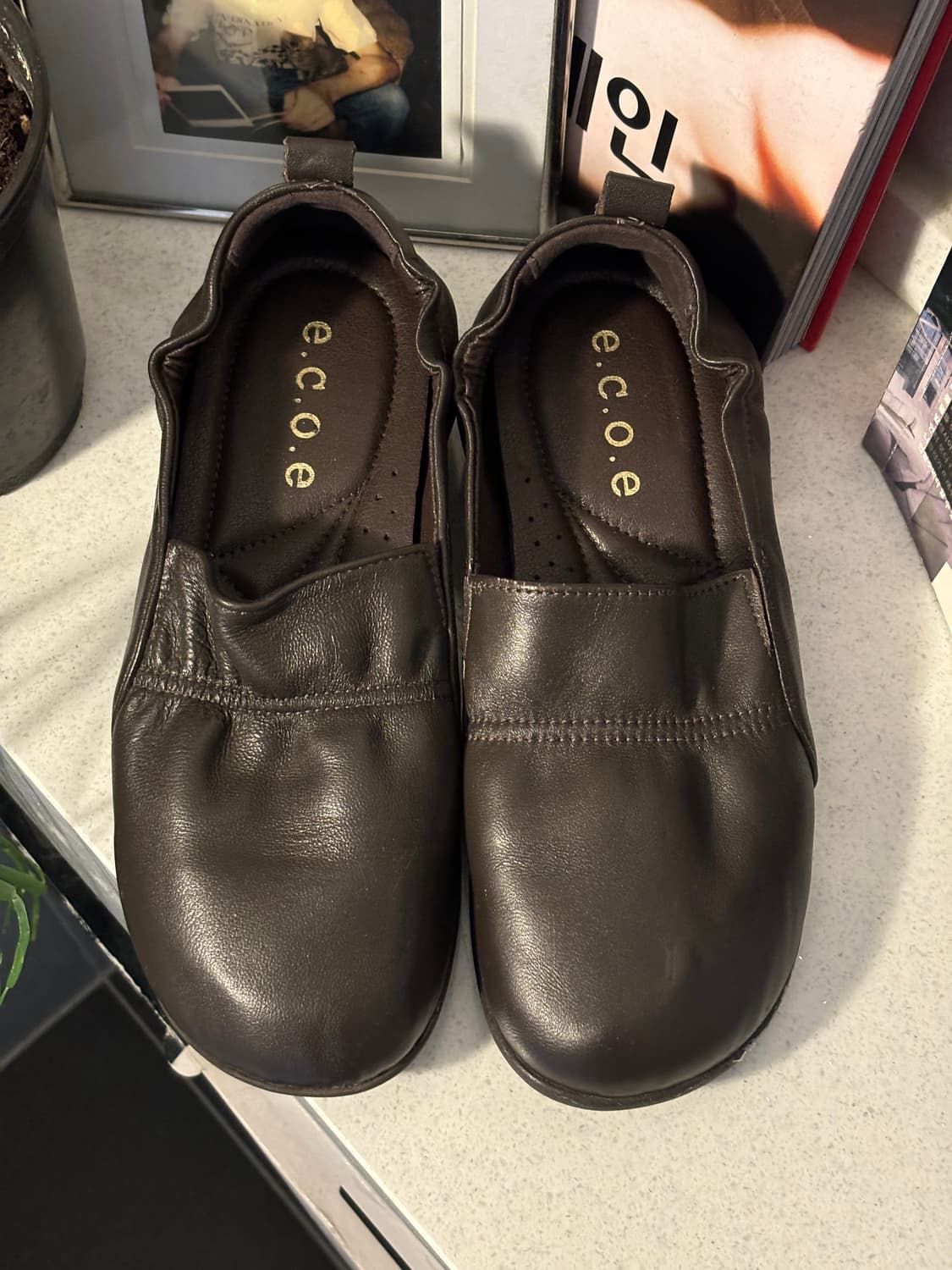 Ecoe 레더 플랫슈즈 상품이미지3