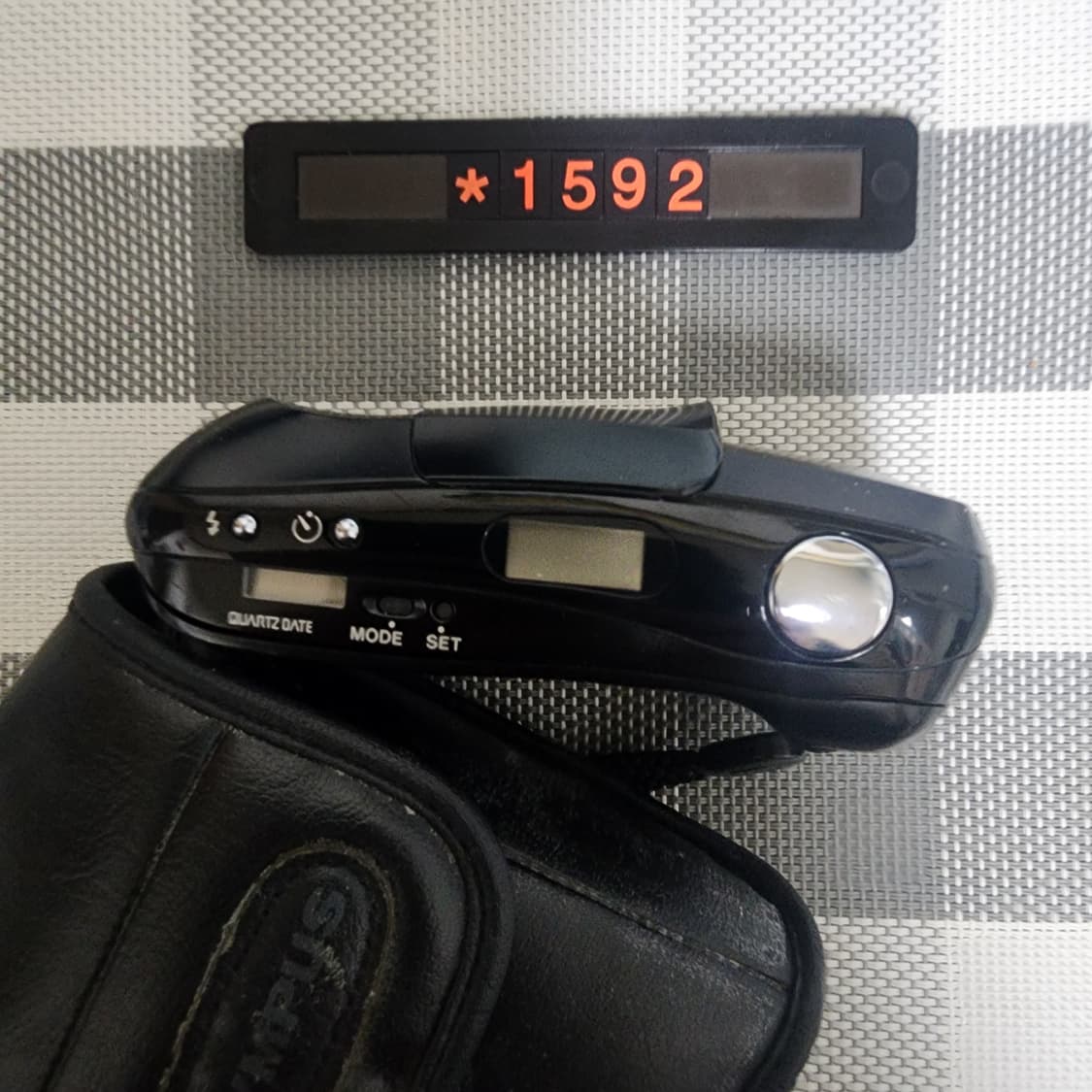 올림푸스 뮤 1 블랙바디 필름카메라 파우치포함 상품이미지3